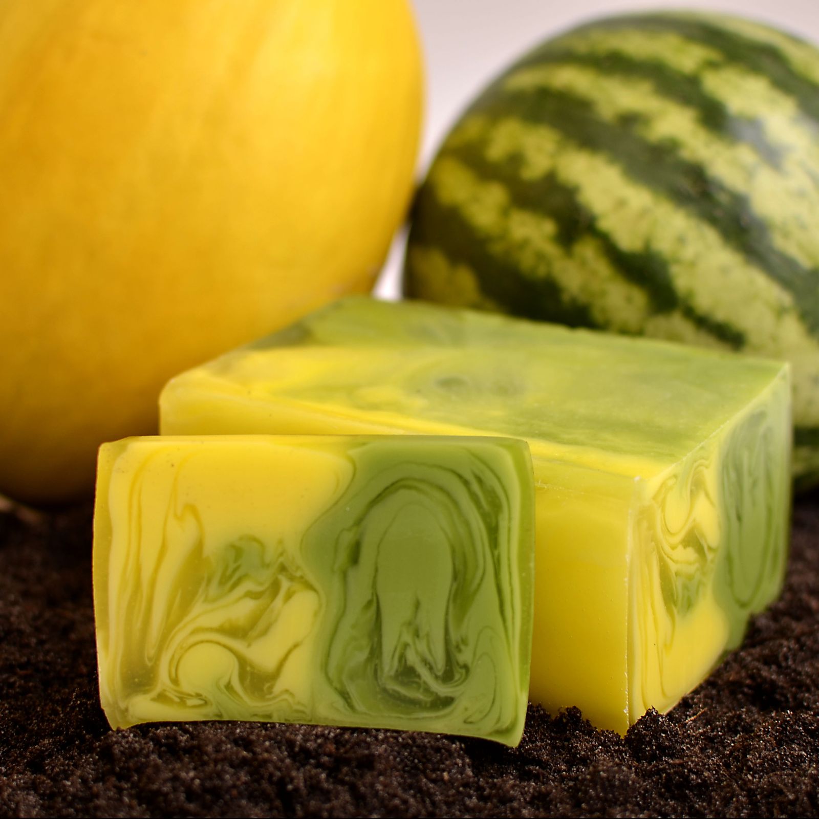 Barra de Jabón Hecho a Mano 1.2kg - Melón - Imagen 8