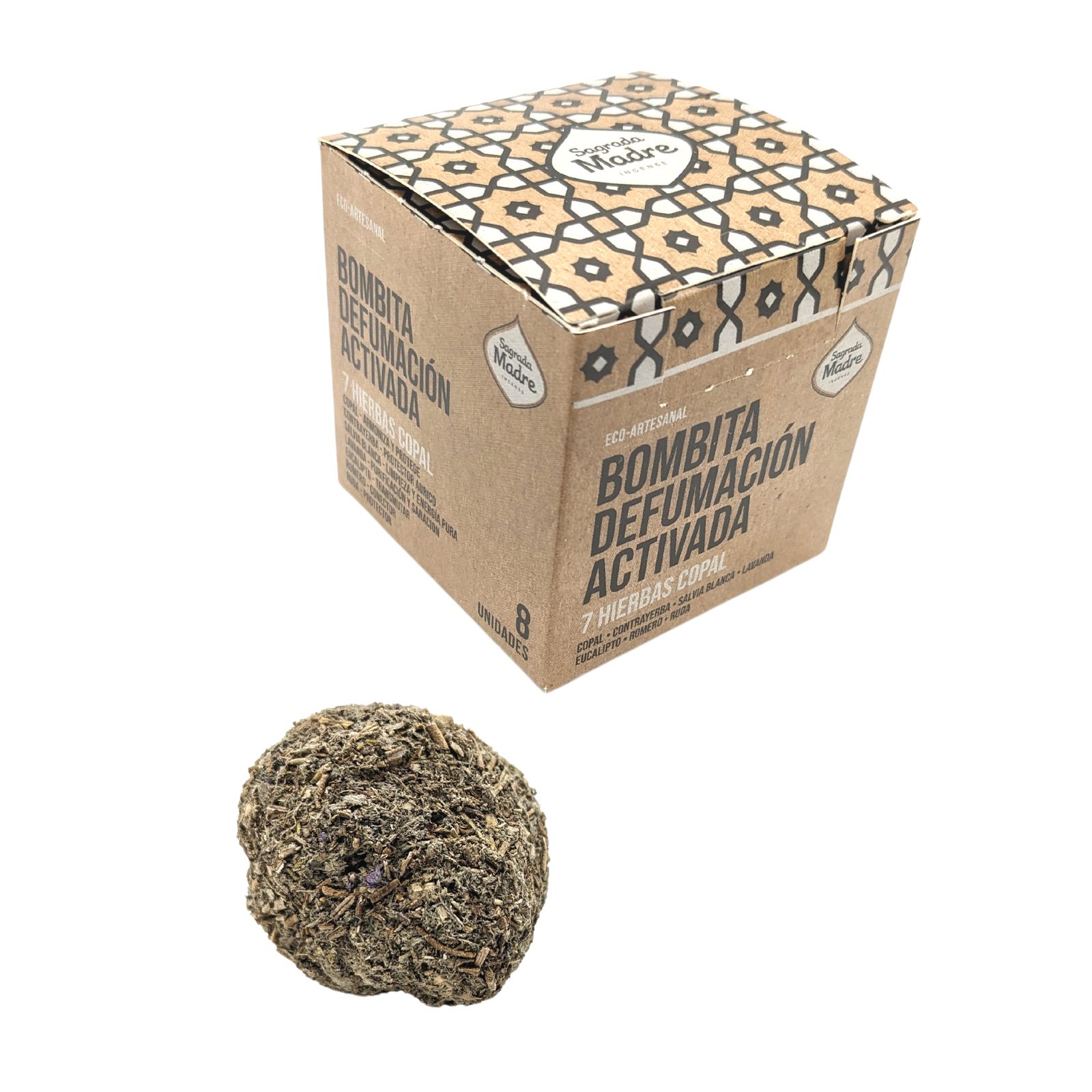 Caja de 8 Bombitas de Incienso 7 Hierbas + Copal - Imagen 5