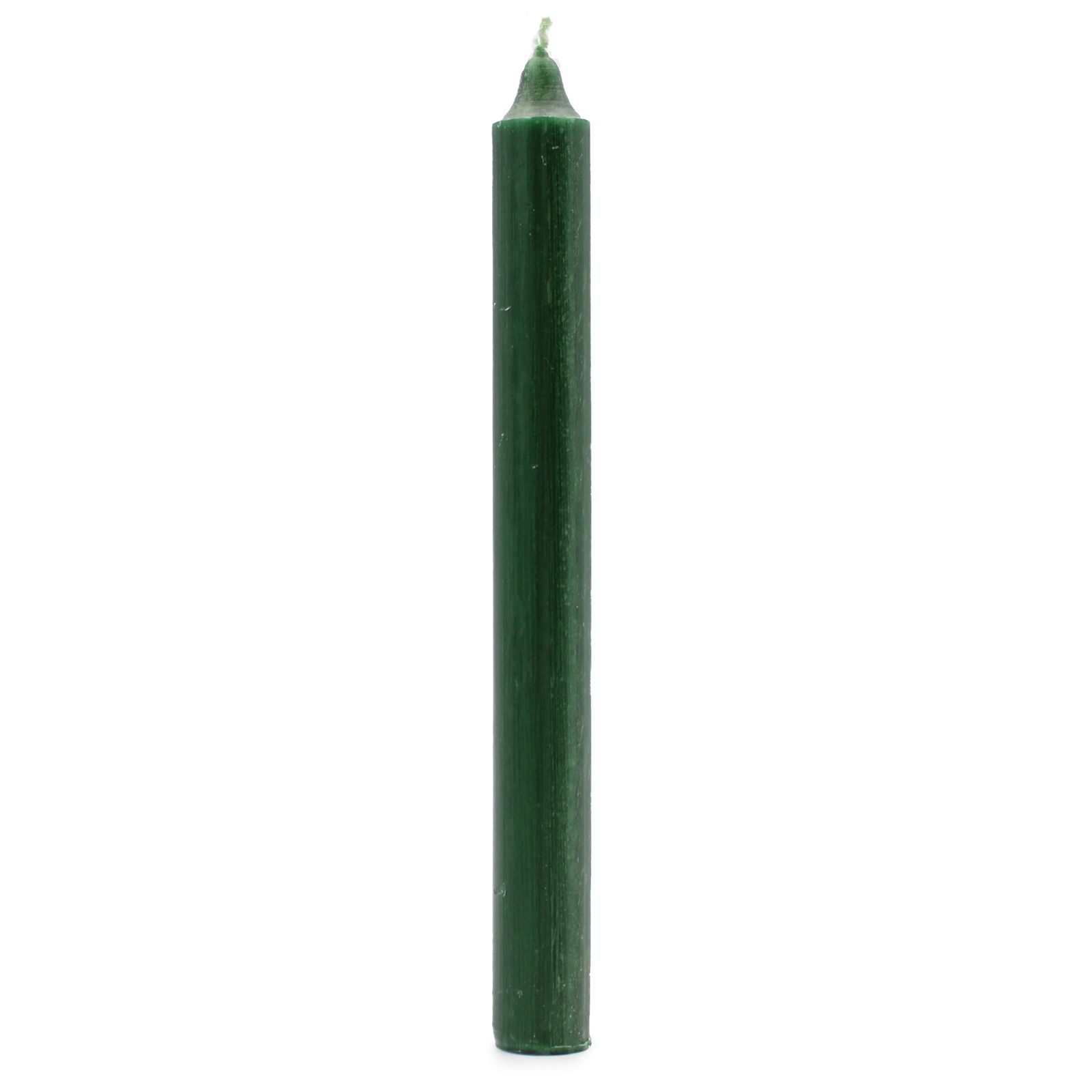 Velas a Granel de Color Sólido - Verde Acebo Rústico - Paquete de 10 - Imagen 3