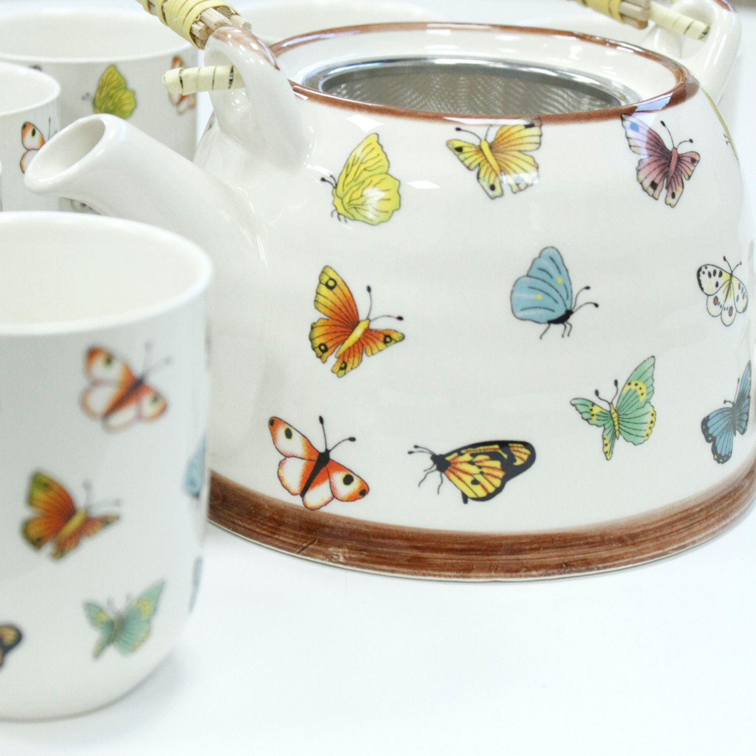 Set de tetera - Mariposas - Imagen 2