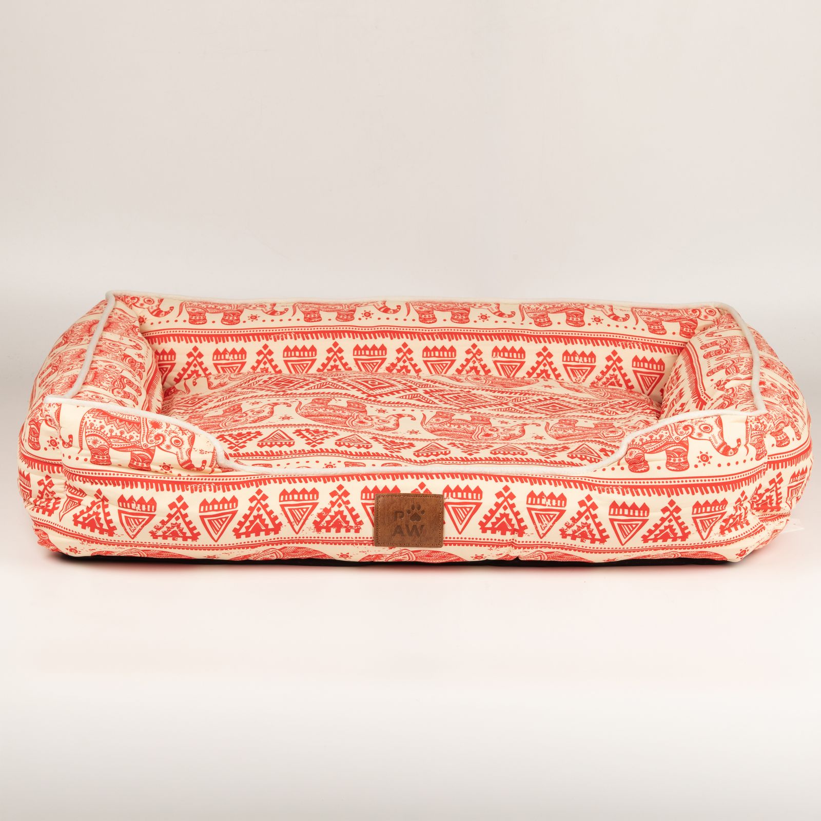 PAW Bed – Lucky Elephant – Rojo – 60 × 50 × 14cm - Imagen 9