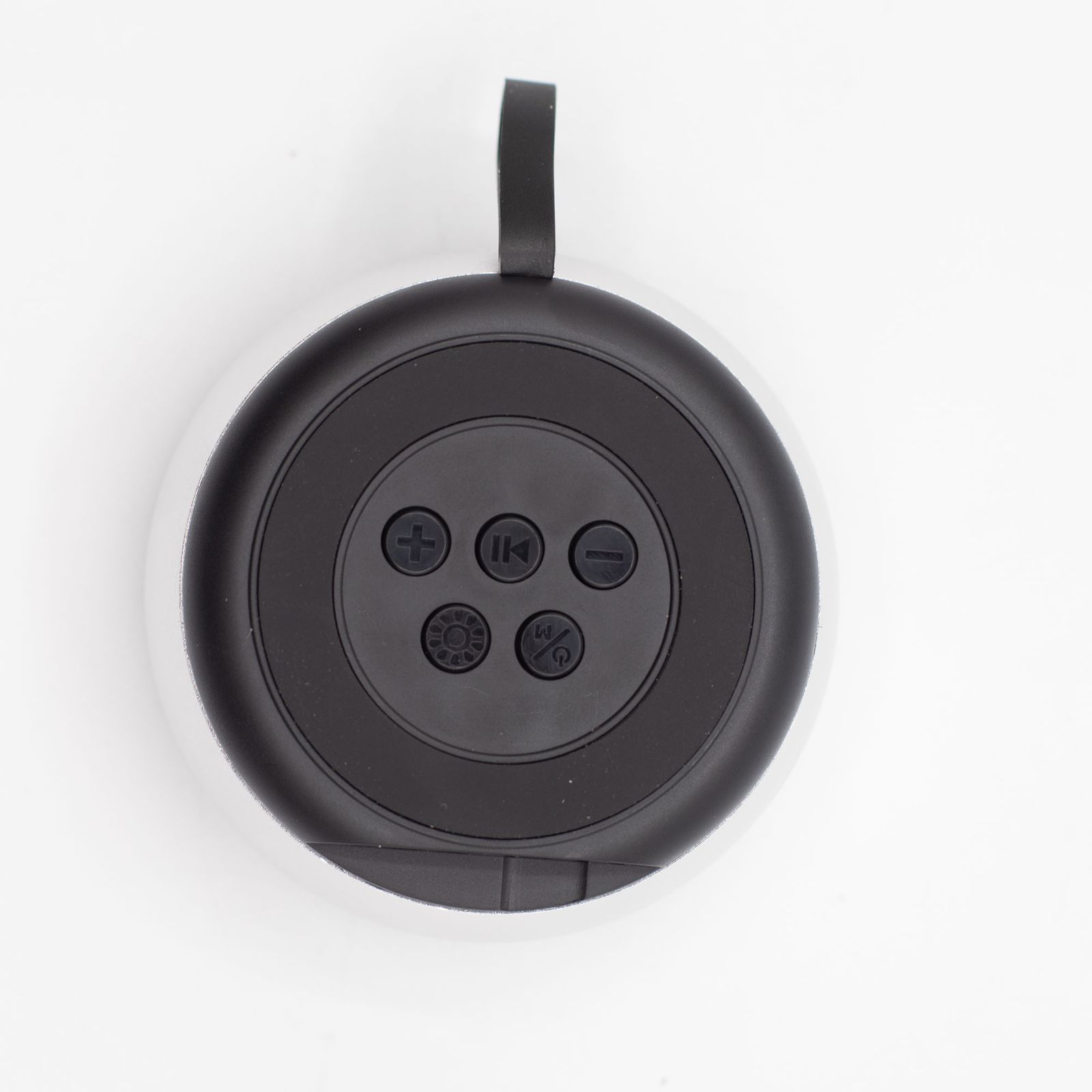 Altavoz mini plateado con efecto de iluminación Mandela - Imagen 9