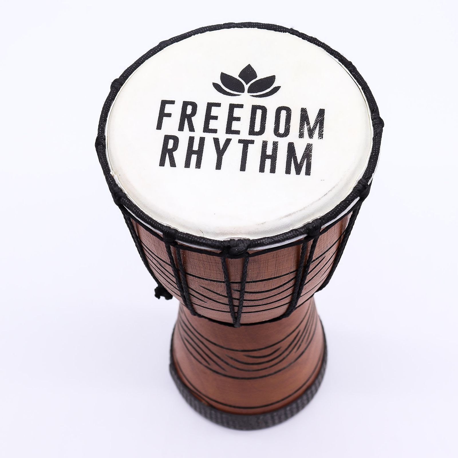 Tambor Pro Djembe Pequeño "Ritmo de Libertad" – Sonido Agudo – 30 cm - Imagen 2