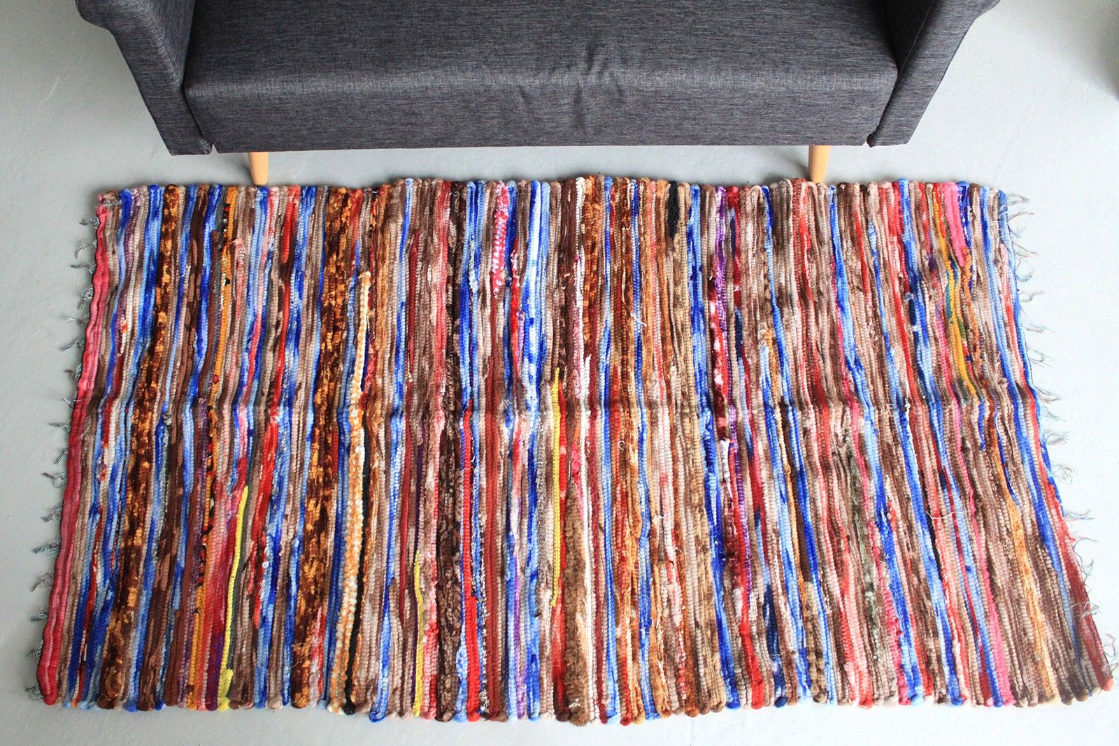 Alfombra grande de trapo - 105x185cm - Imagen 6