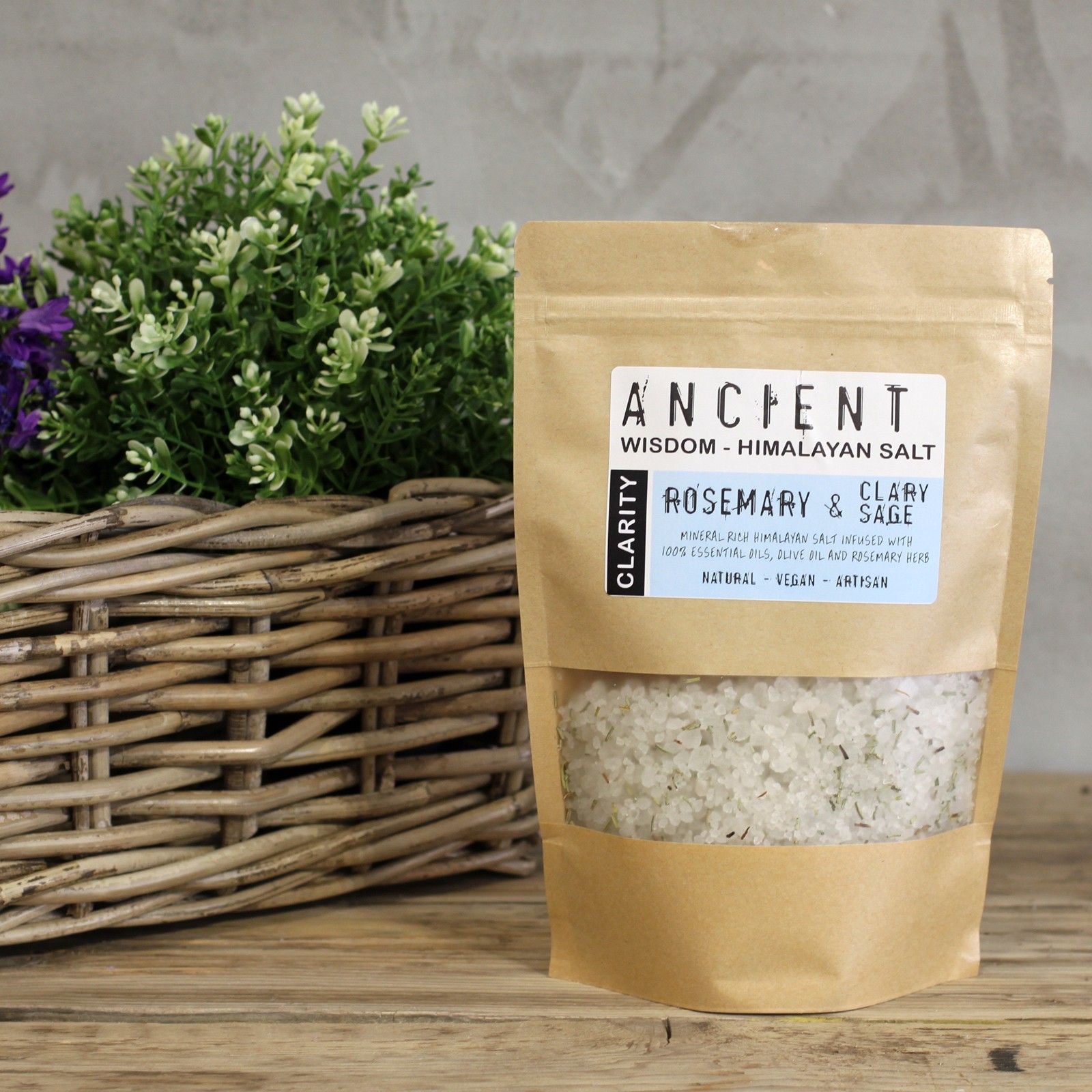 Mezcla de sal de baño del Himalaya - 500 g - Claridad - Imagen 3