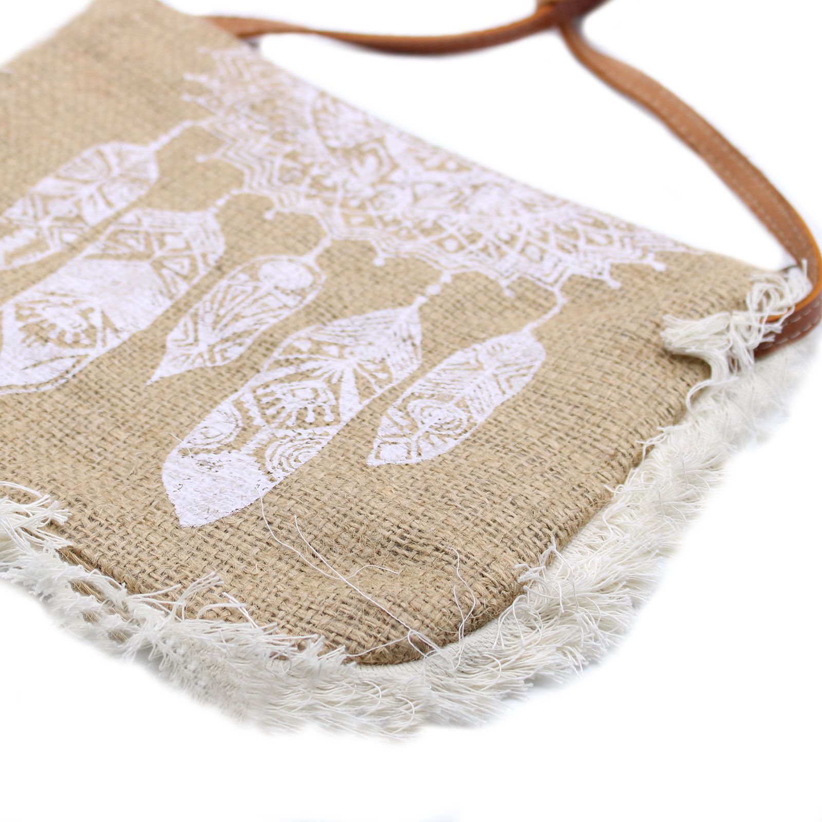 Bolso con flecos - Estampado Atr. Sueños - Imagen 2