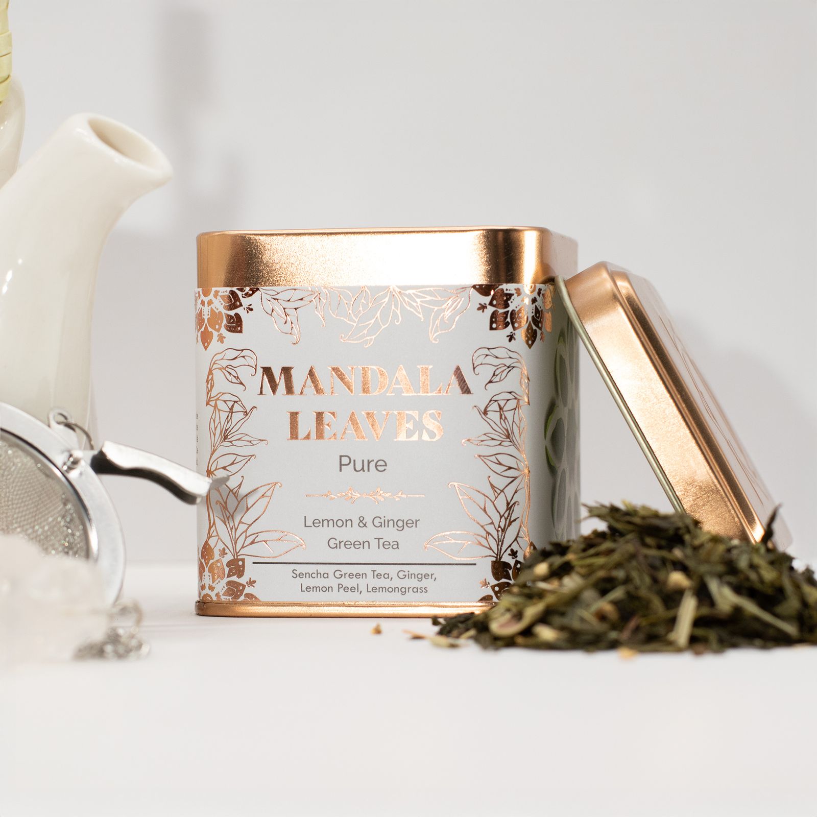 50 g Eco Classic té verde con limón y jengibre - Imagen 4
