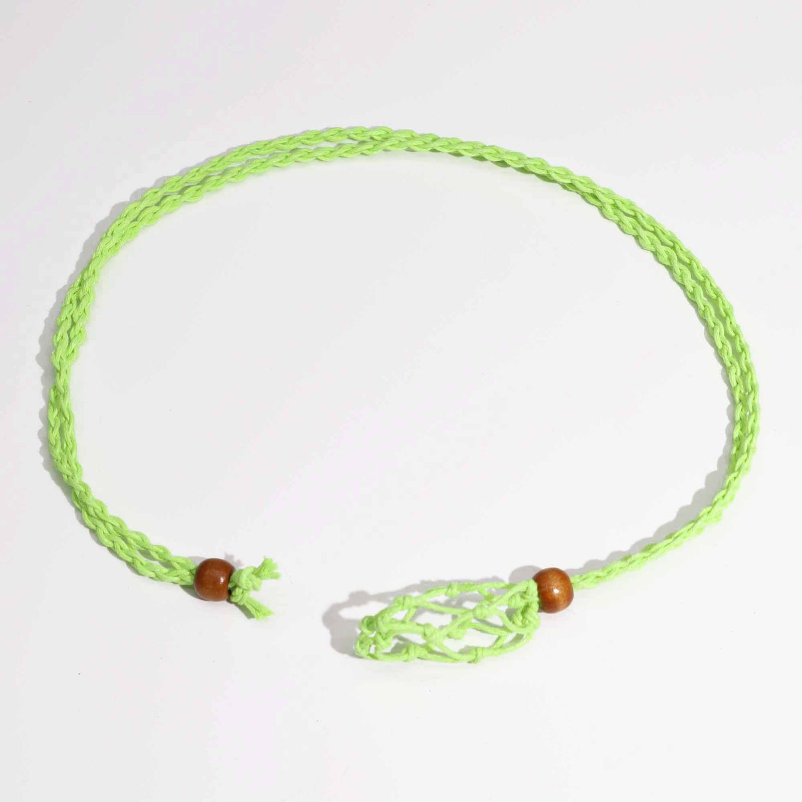 Cordones para Collar de Pieras Preciosas 45 cm - Verde - Imagen 6