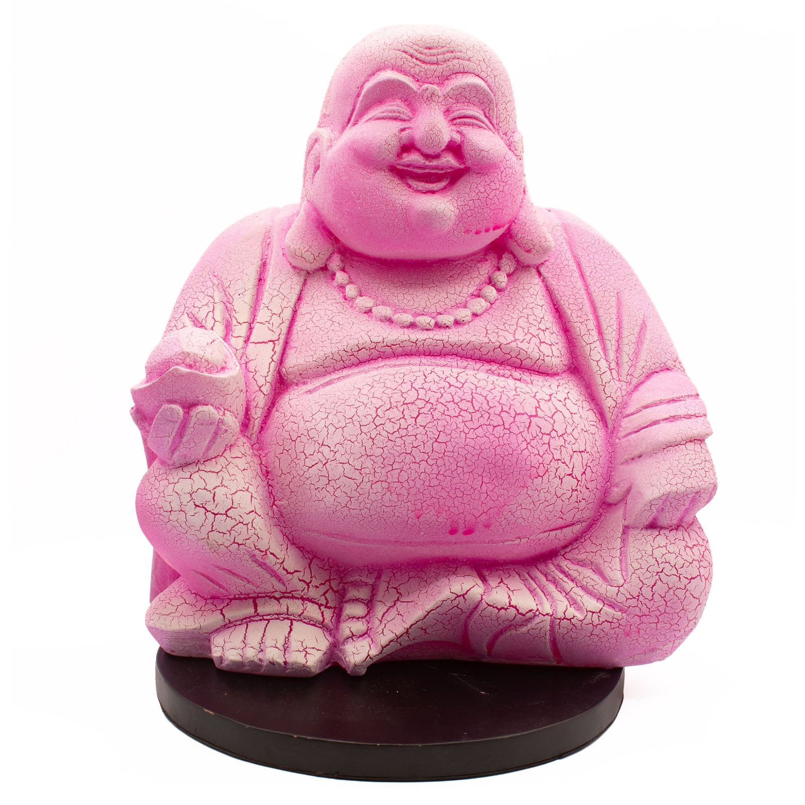 Lámpara del Buda sonriente Fruta del dragón - Base redonda