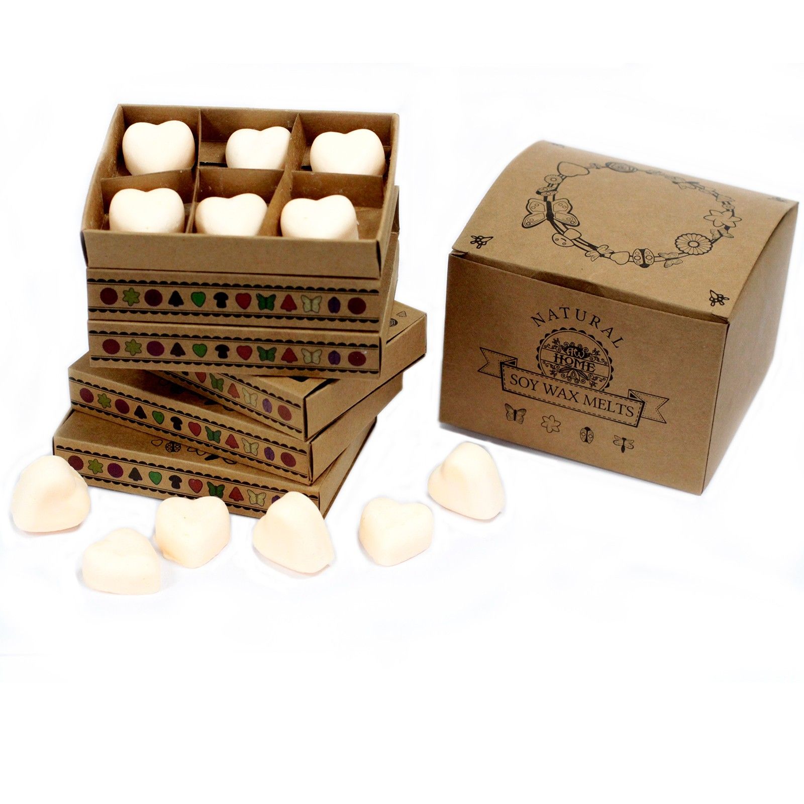 Caja de 6 ceras de Soja - Mantequilla De Brandy - Imagen 5