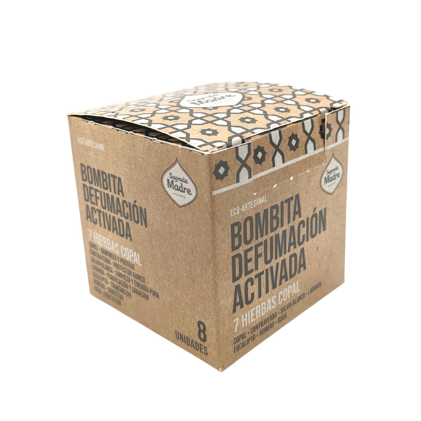 Caja de 8 Bombitas de Incienso 7 Hierbas + Copal - Imagen 4