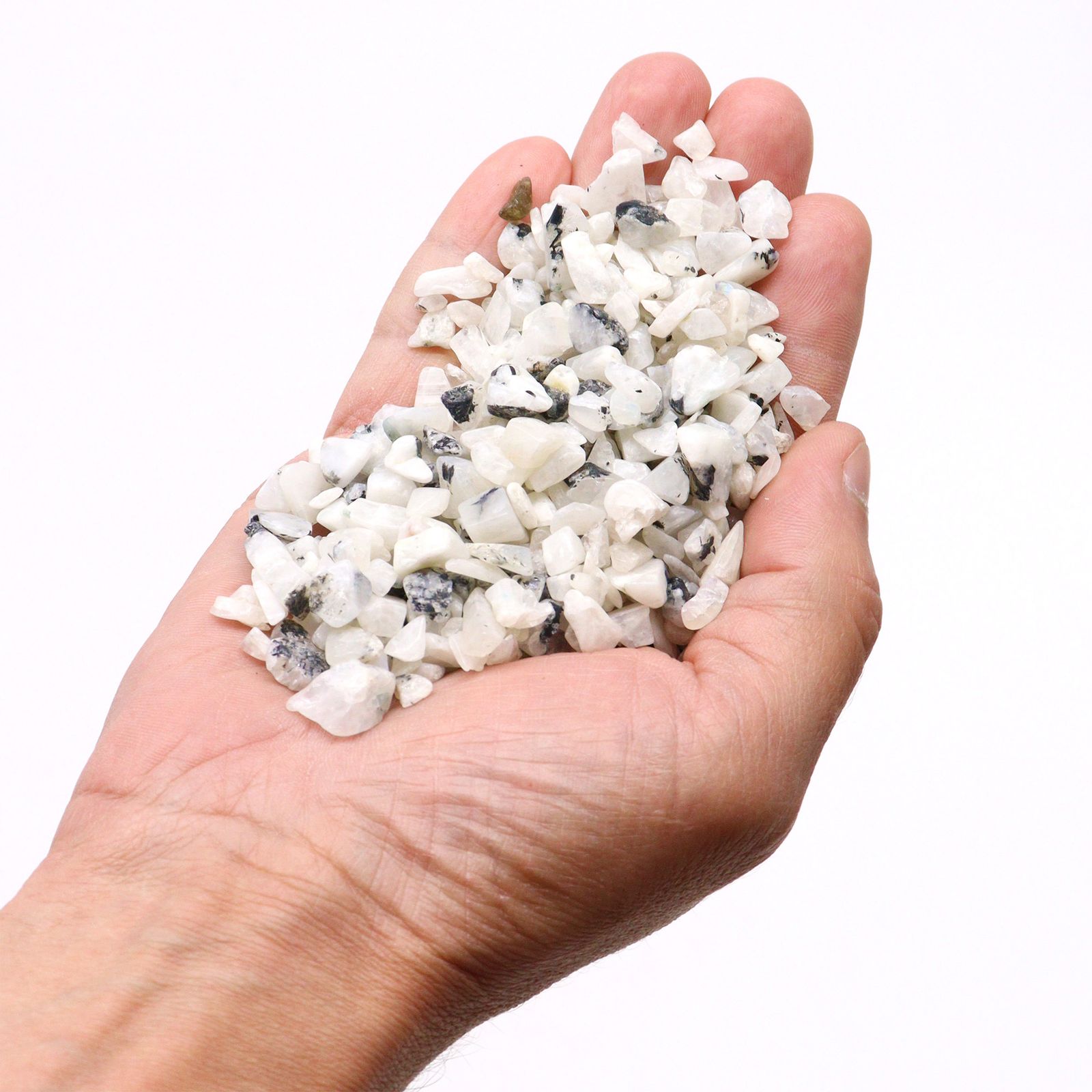 Rainbow Moon Chips Gemstone Chips Bulk - 1KG - Imagen 2