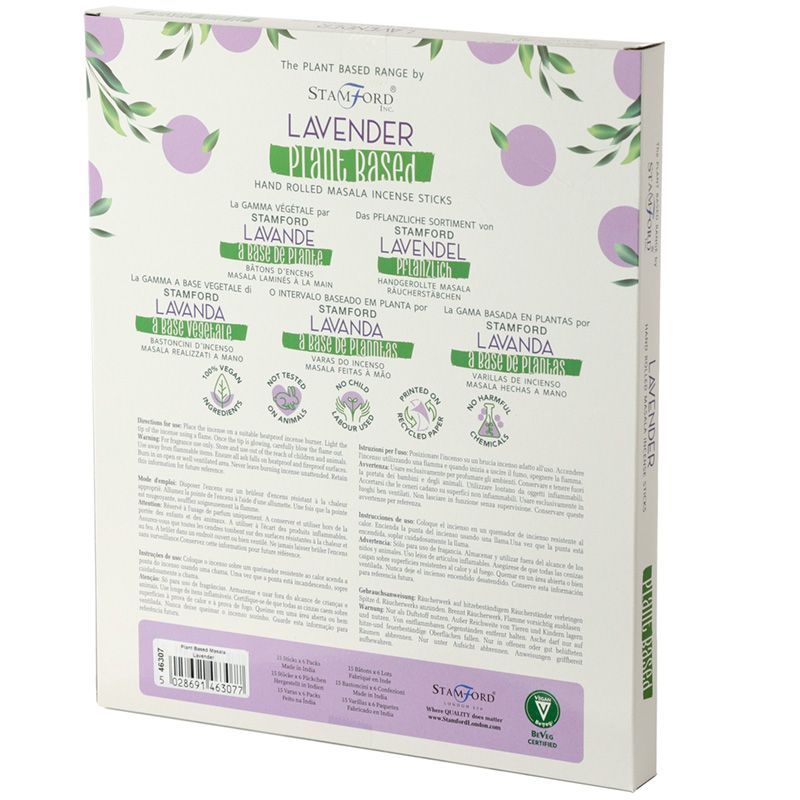 Cajas de Incienso Masala a base de Plantas - Lavanda - Imagen 2