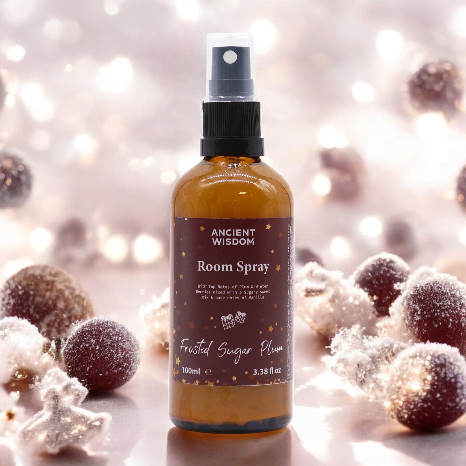 Spray de Fragancia para el hogar y almohadas 100 ml- Ciruela Escarchada - Imagen 2