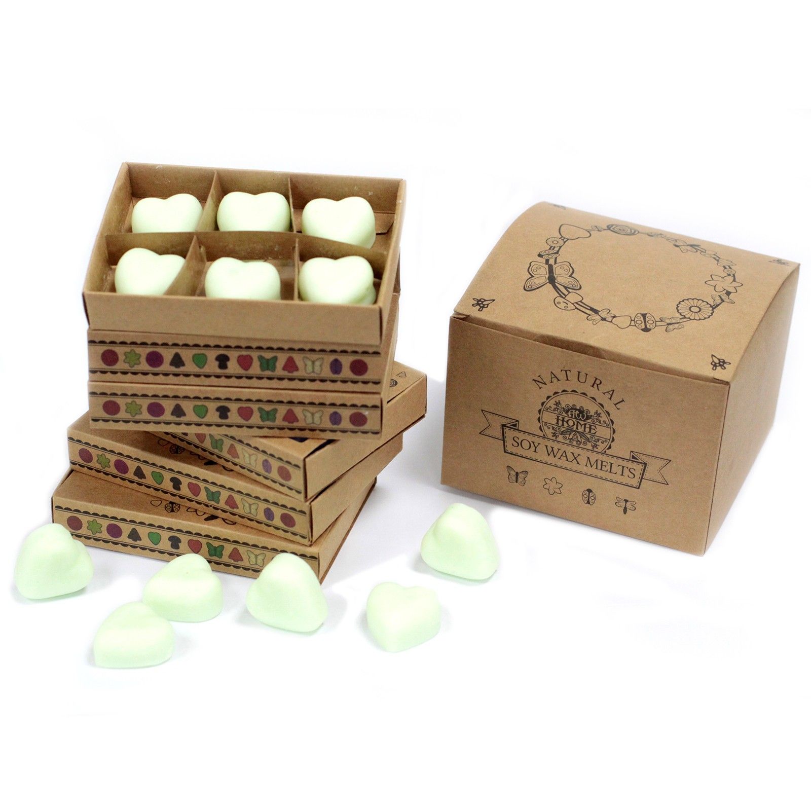 Caja de 6 ceras de Soja - Sandía - Imagen 5
