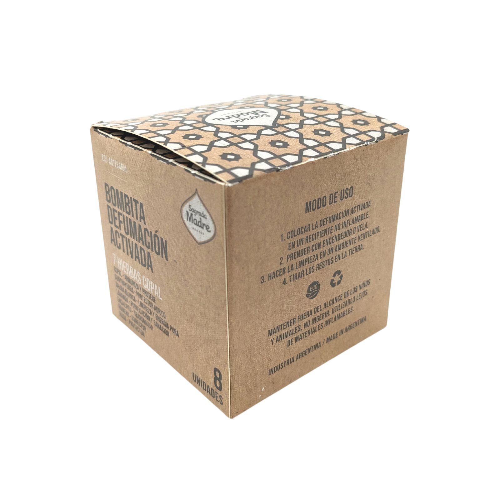 Caja de 8 Bombitas de Incienso 7 Hierbas + Copal - Imagen 3