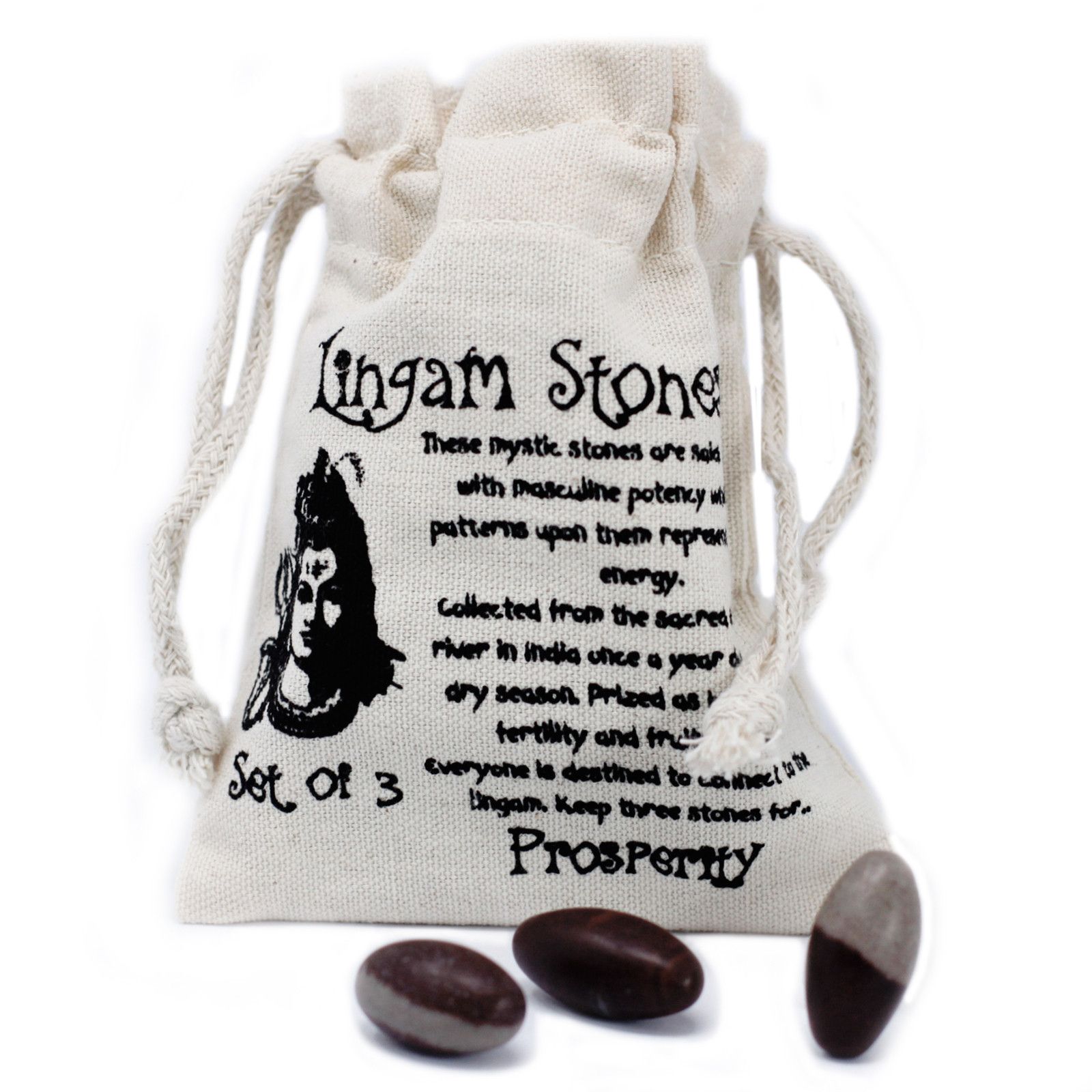 Lingam de una pulgada - 3 piedras - Imagen 5