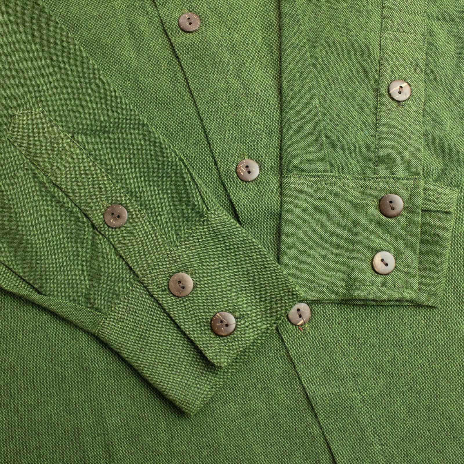 Nomad Sari Kathmandu Camisa - Verde Bosque - Grande - Imagen 8