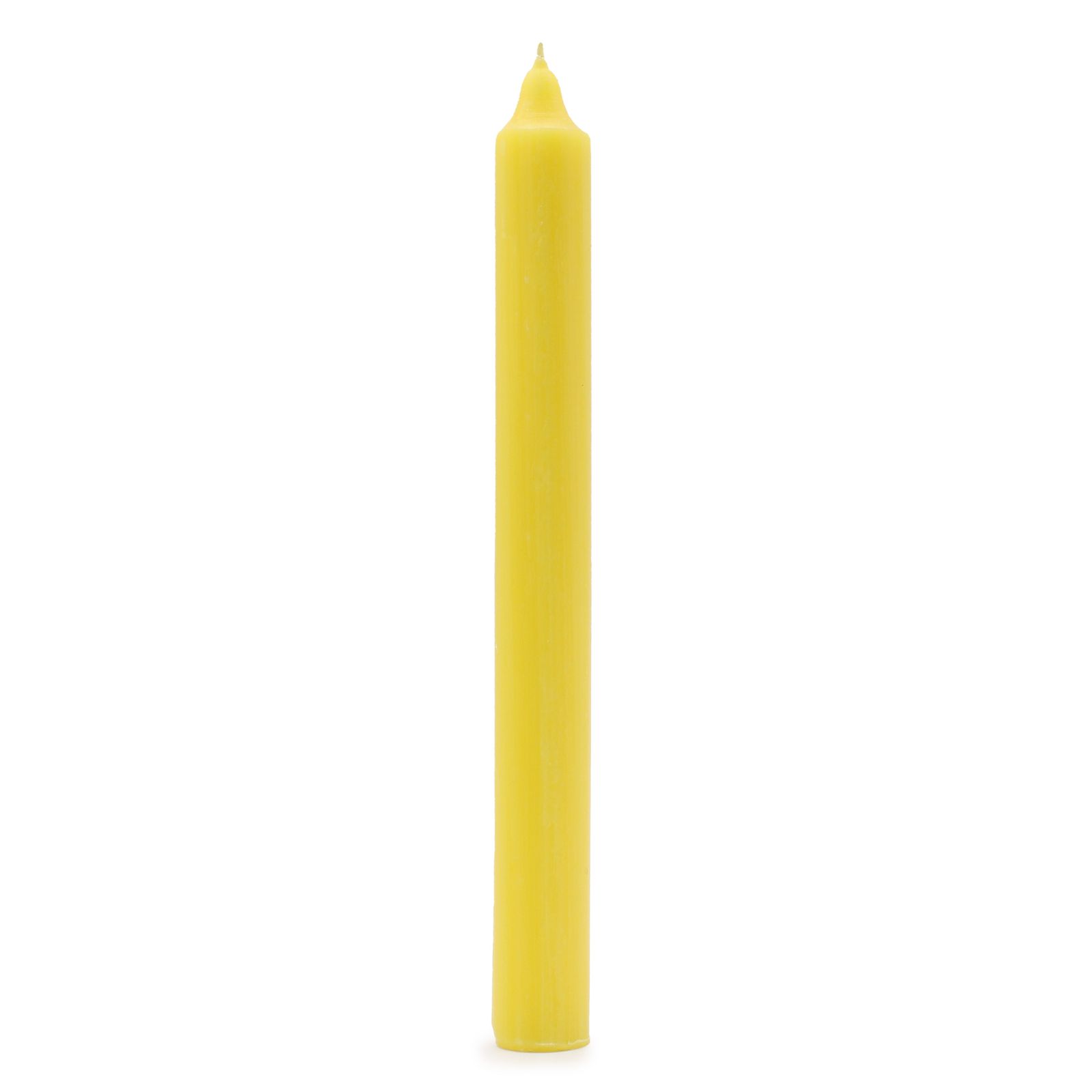 Velas a Granel de Color Sólido - Limón Rústico - Paquete de 10 - Imagen 3