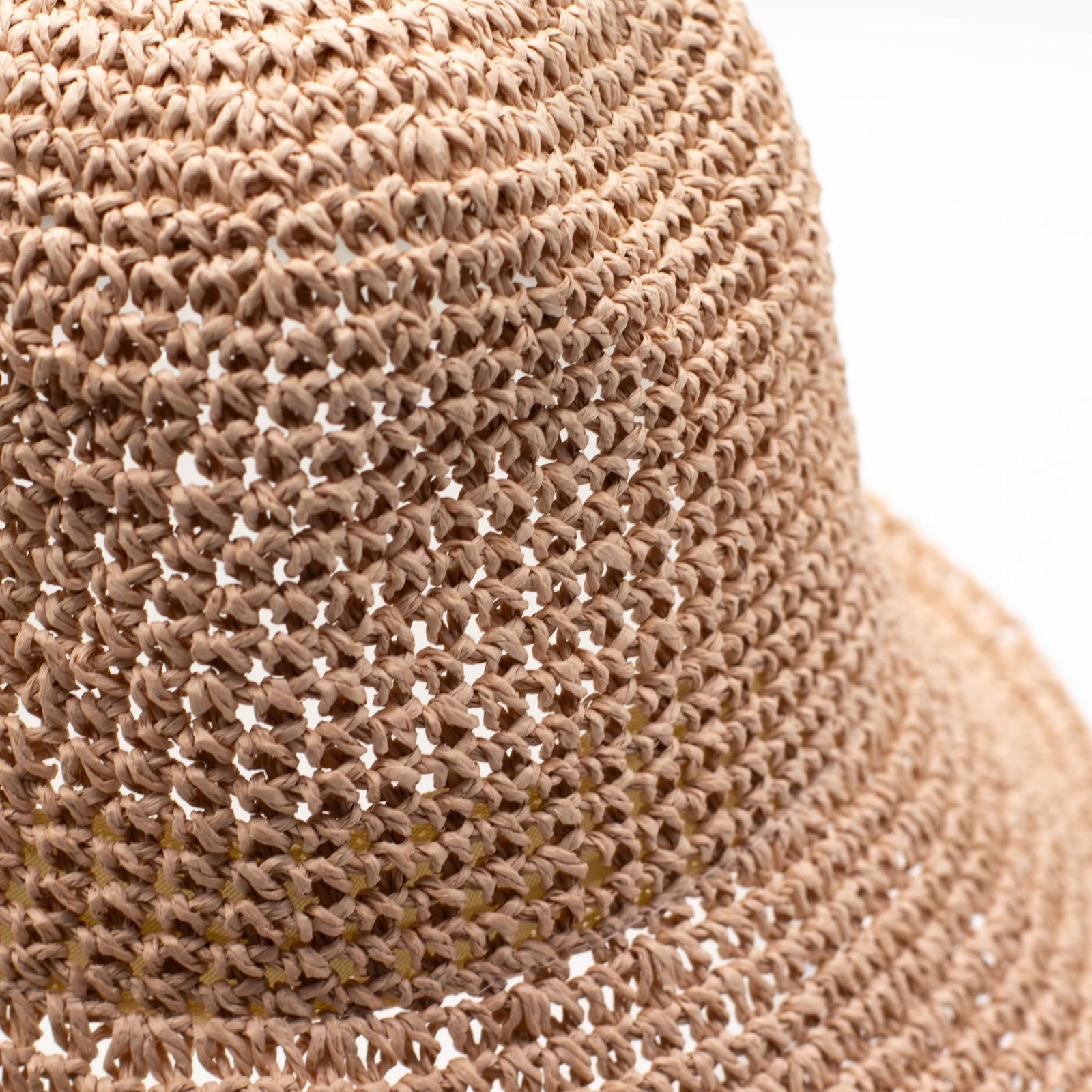 Nomad Sari Sombrero de paja de ala ancha - Rosa Rubor - Imagen 5