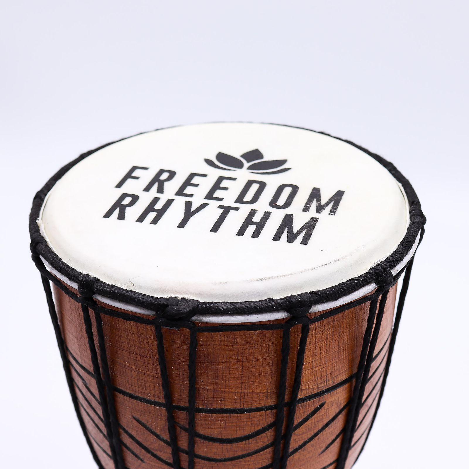 Tambor Pro Djembe Pequeño "Ritmo de Libertad" – Sonido Agudo – 30 cm - Imagen 5