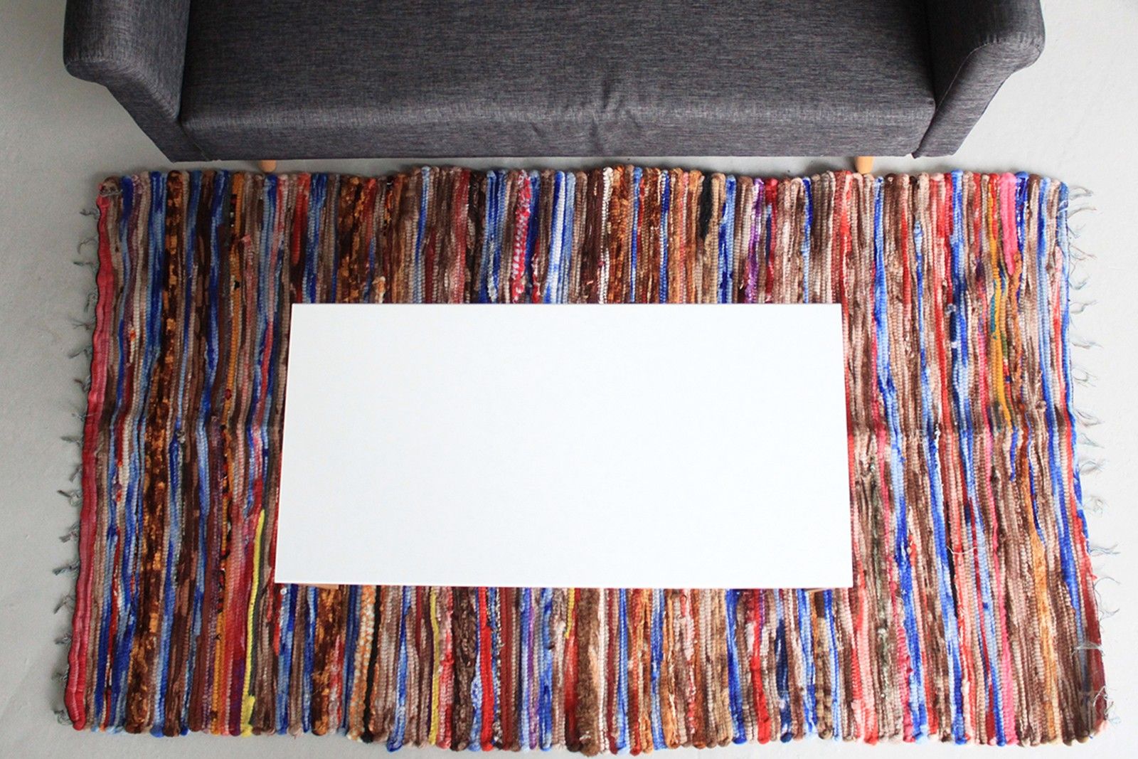 Alfombra grande de trapo - 105x185cm - Imagen 11