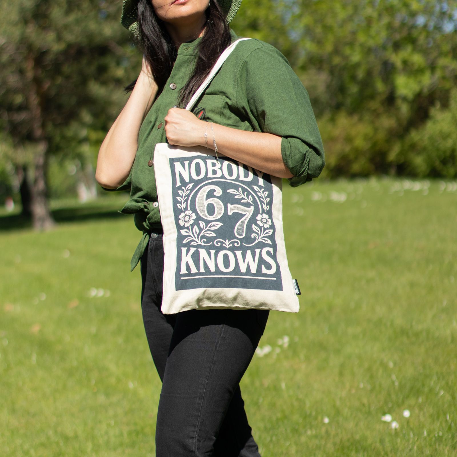 Nomad Sari Iconic Toni Bolso Tote - Nobody Knows 67 - Natural 10oz - Imagen 8