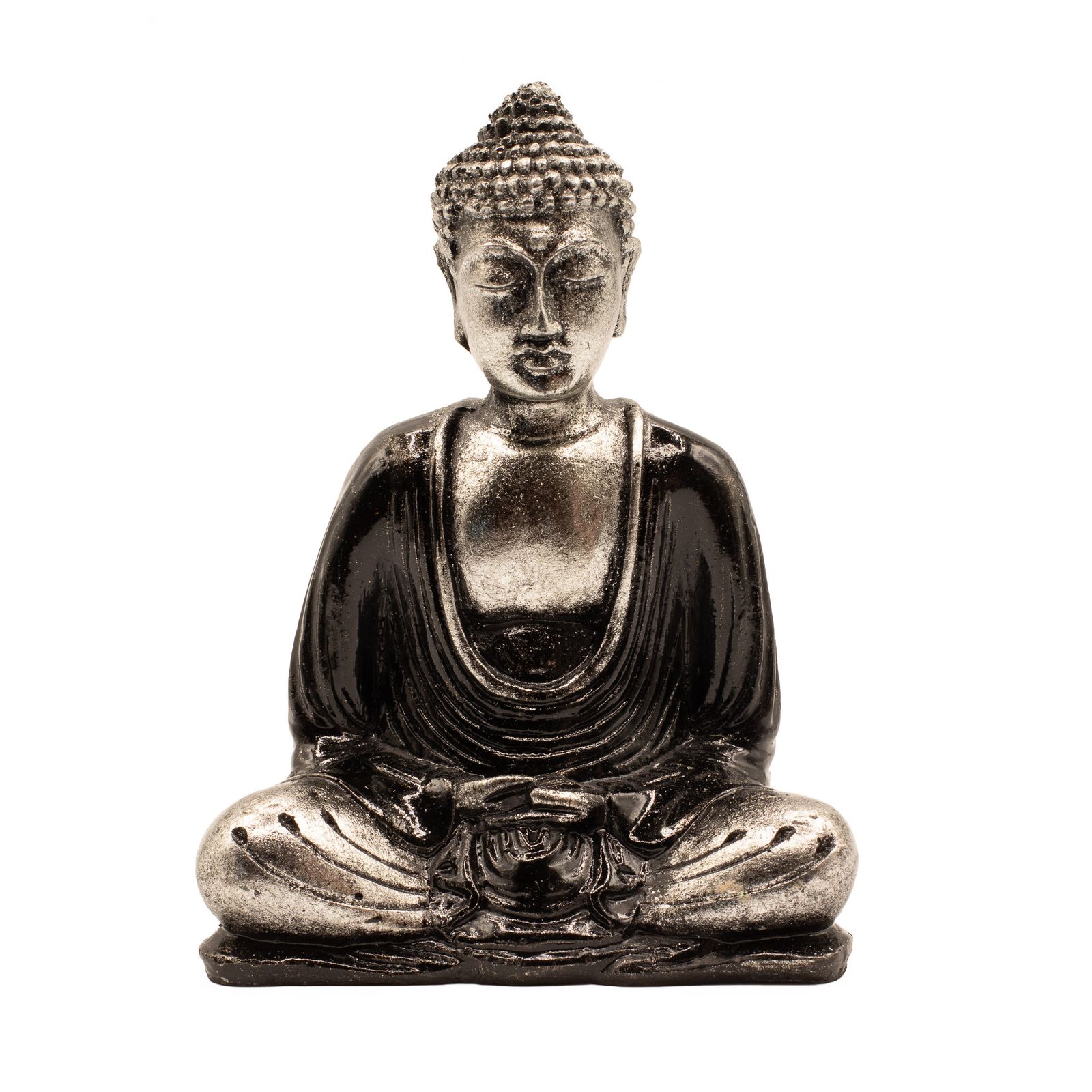Buddha Gris y Negro - Med
