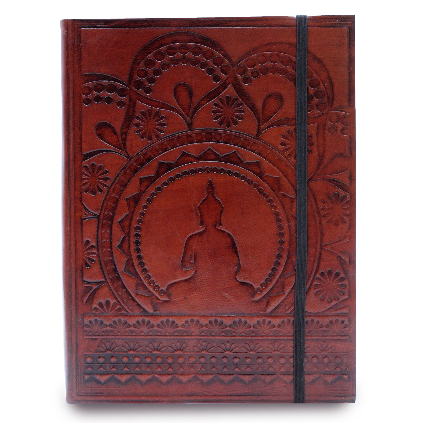 Cuaderno mediano con elástico - Mandala tibetano - Imagen 4
