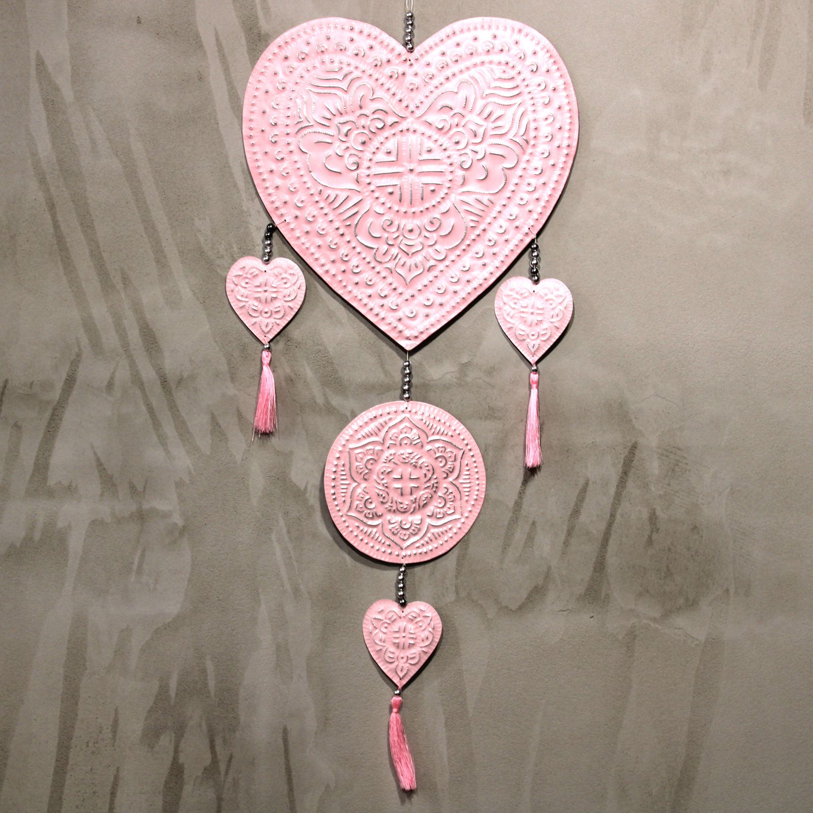 Móvil de aluminio - Corazones - Imagen 4