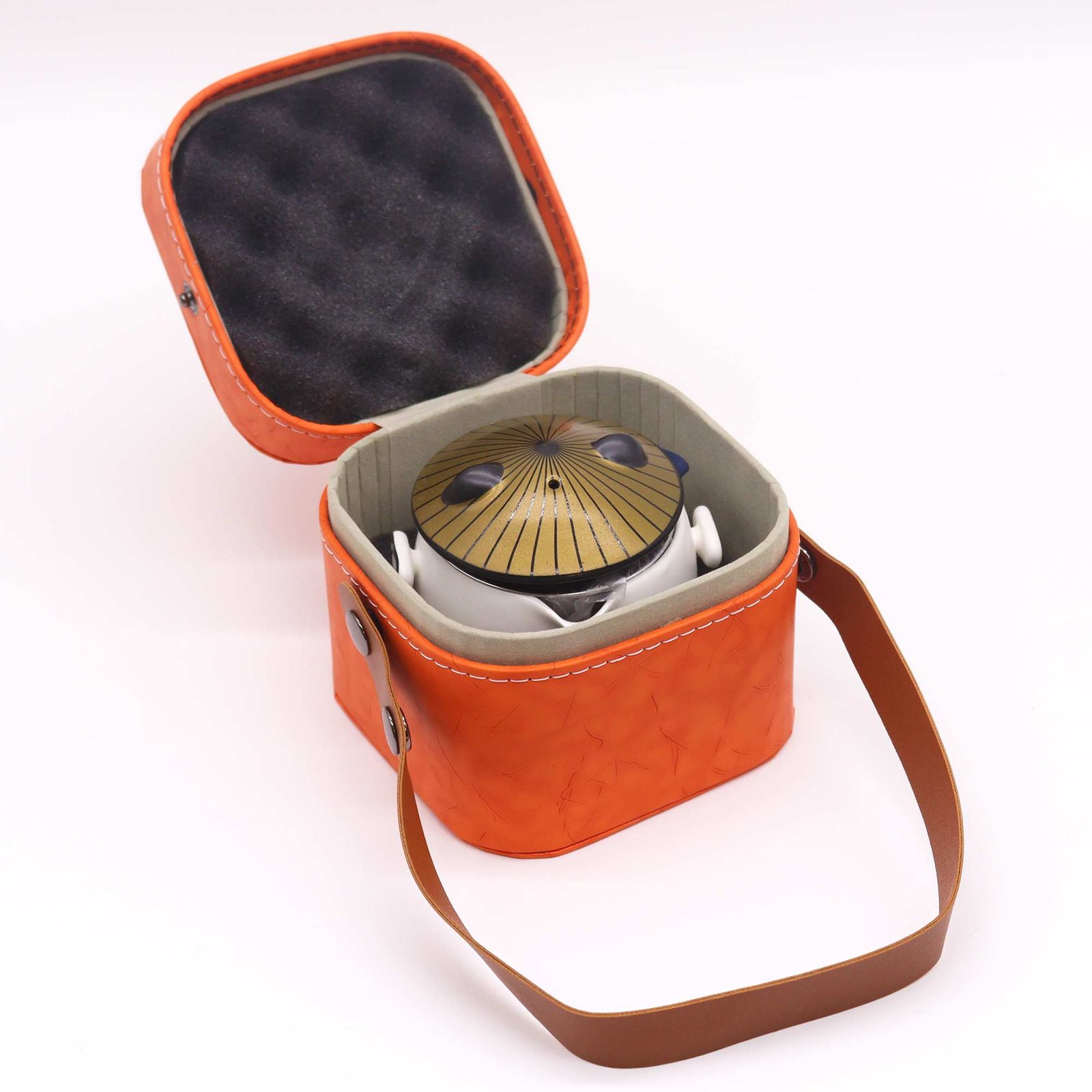 Set de tetera-Panda - Dos tazas & Estuche de viaje - Imagen 4