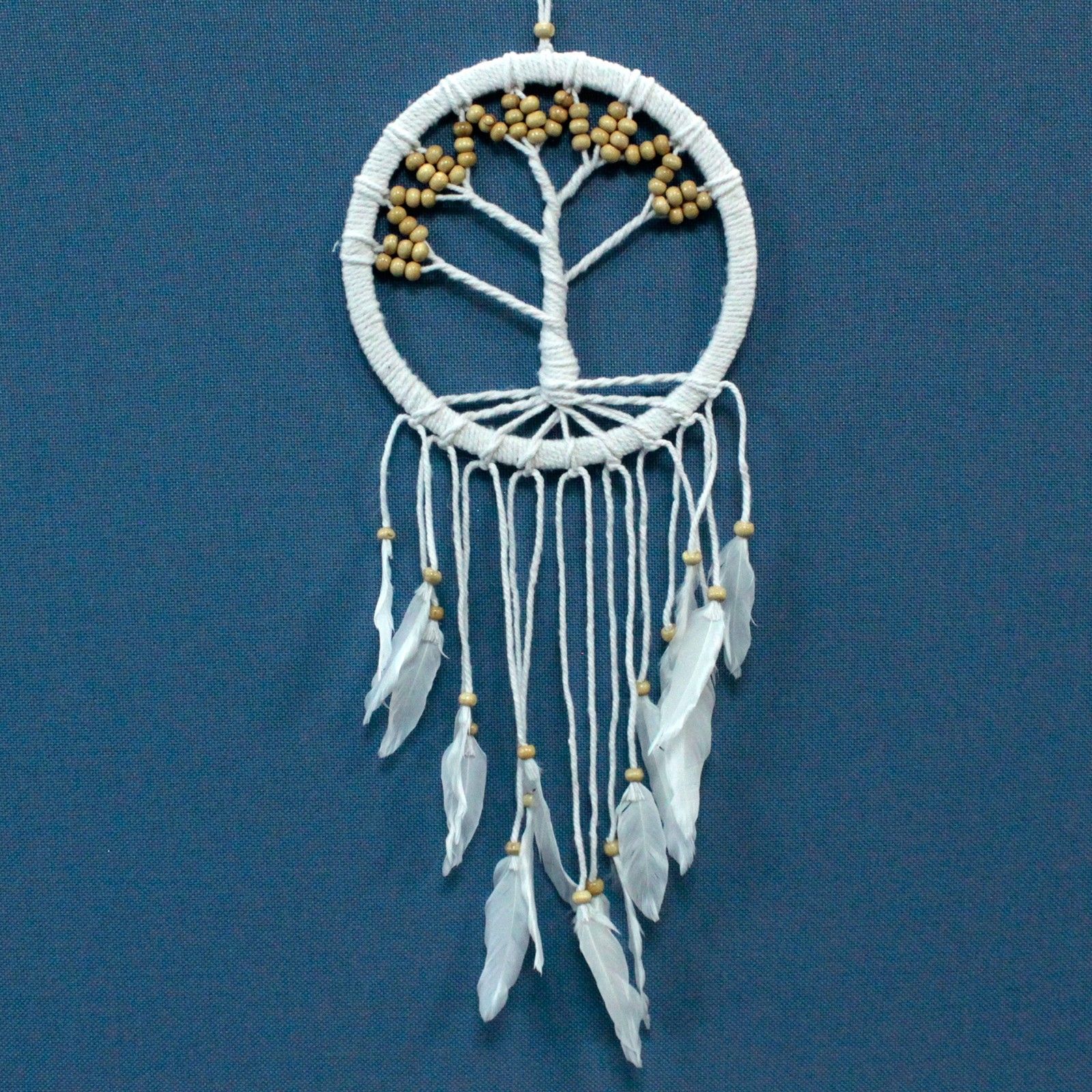 Árbol de la vida Atrapasueños - Algodón 22cm (surtido) - Imagen 4