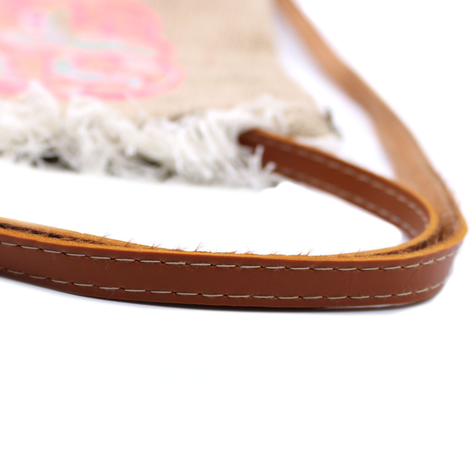 Bolso con flecos - Bordado Mandela - Imagen 6