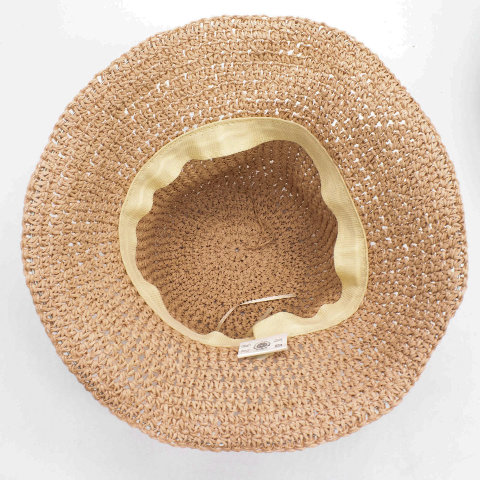 Nomad Sari Sombrero de paja de ala ancha - Rosa Rubor - Imagen 7