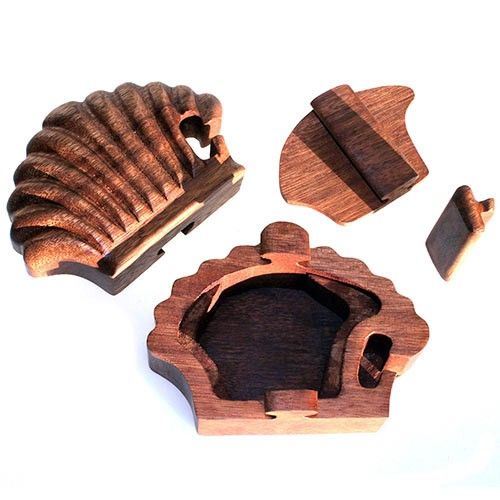 Caja mágica de Bali - Concha de mar - Imagen 2