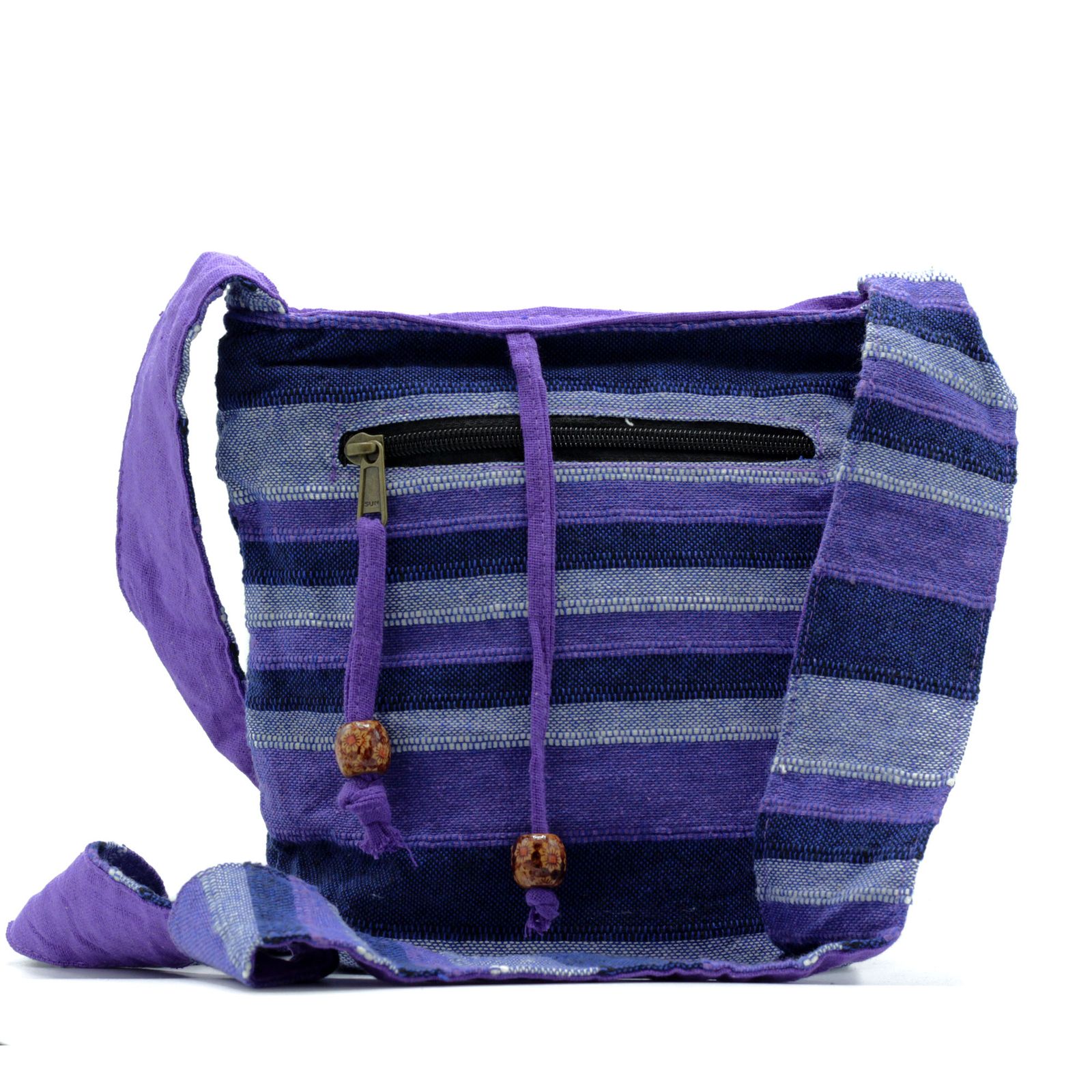 Bolsa bandolera Nepal - Azul marino - Imagen 2