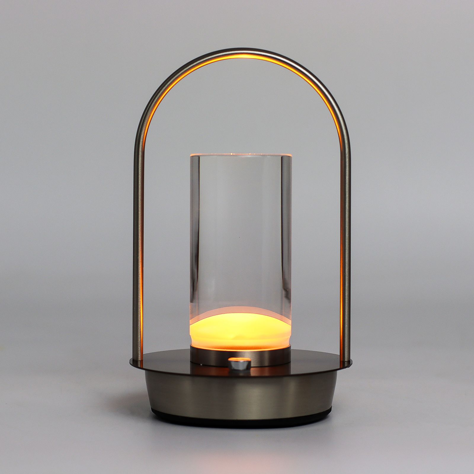 Lámpara táctil - Linterna de cristal - USB (C) - Recargable (2000 vatios) - Imagen 4