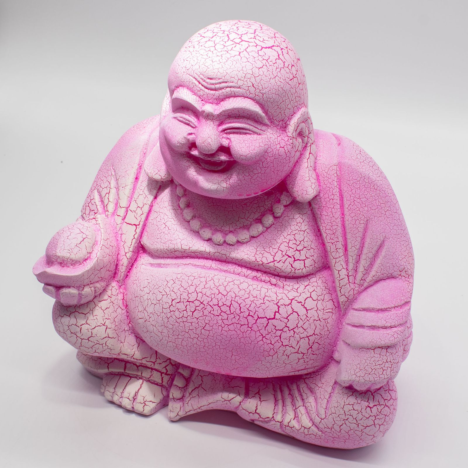 Lámpara del Buda sonriente Fruta del dragón - Base redonda - Imagen 4