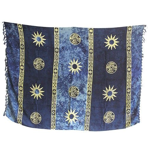 1x Pareo Celta de Bali - Símbolos del Sol (4 Colores Surtidos) - Imagen 3
