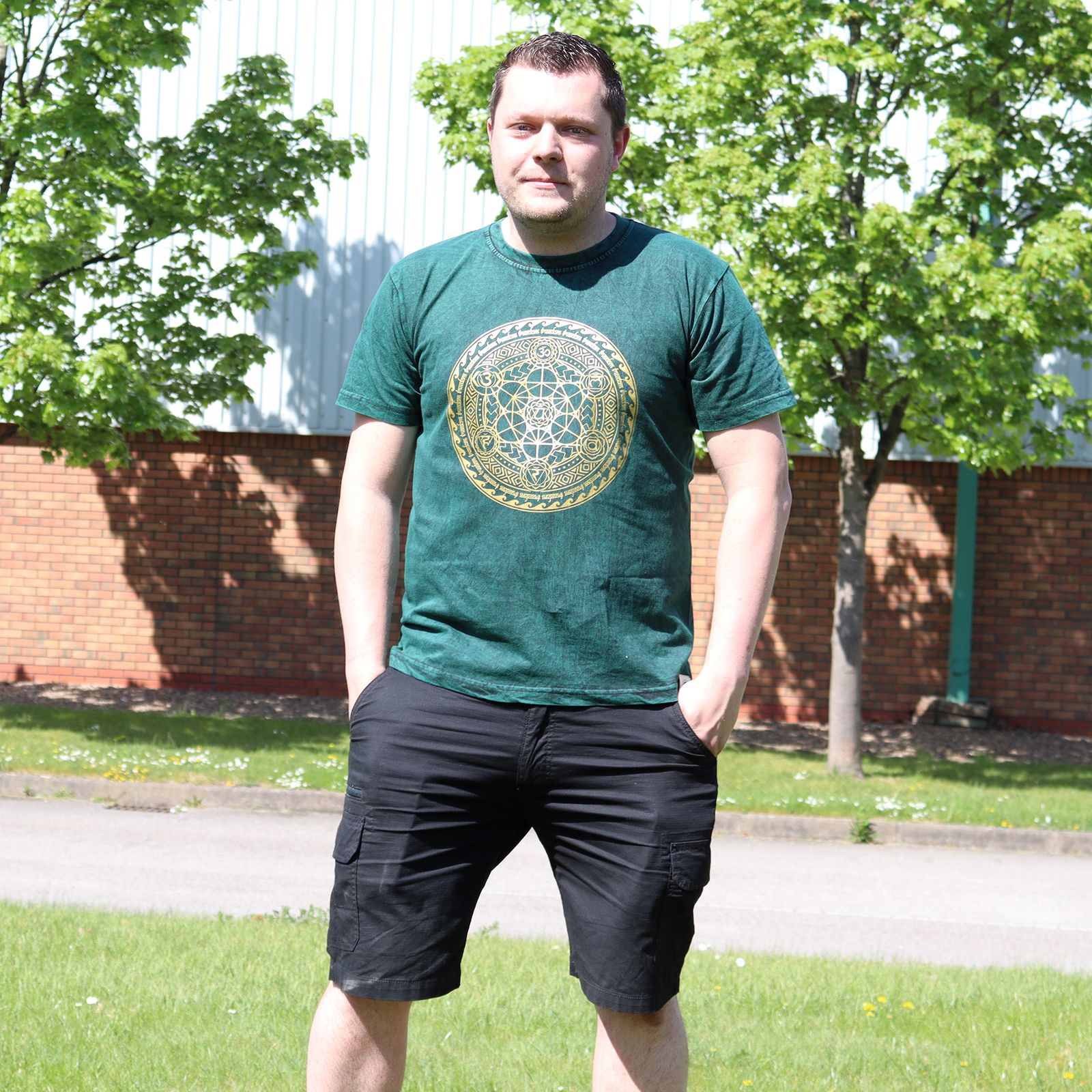 Camiseta Nomad Sari Extra Grande - Chakra - Verde - Imagen 2