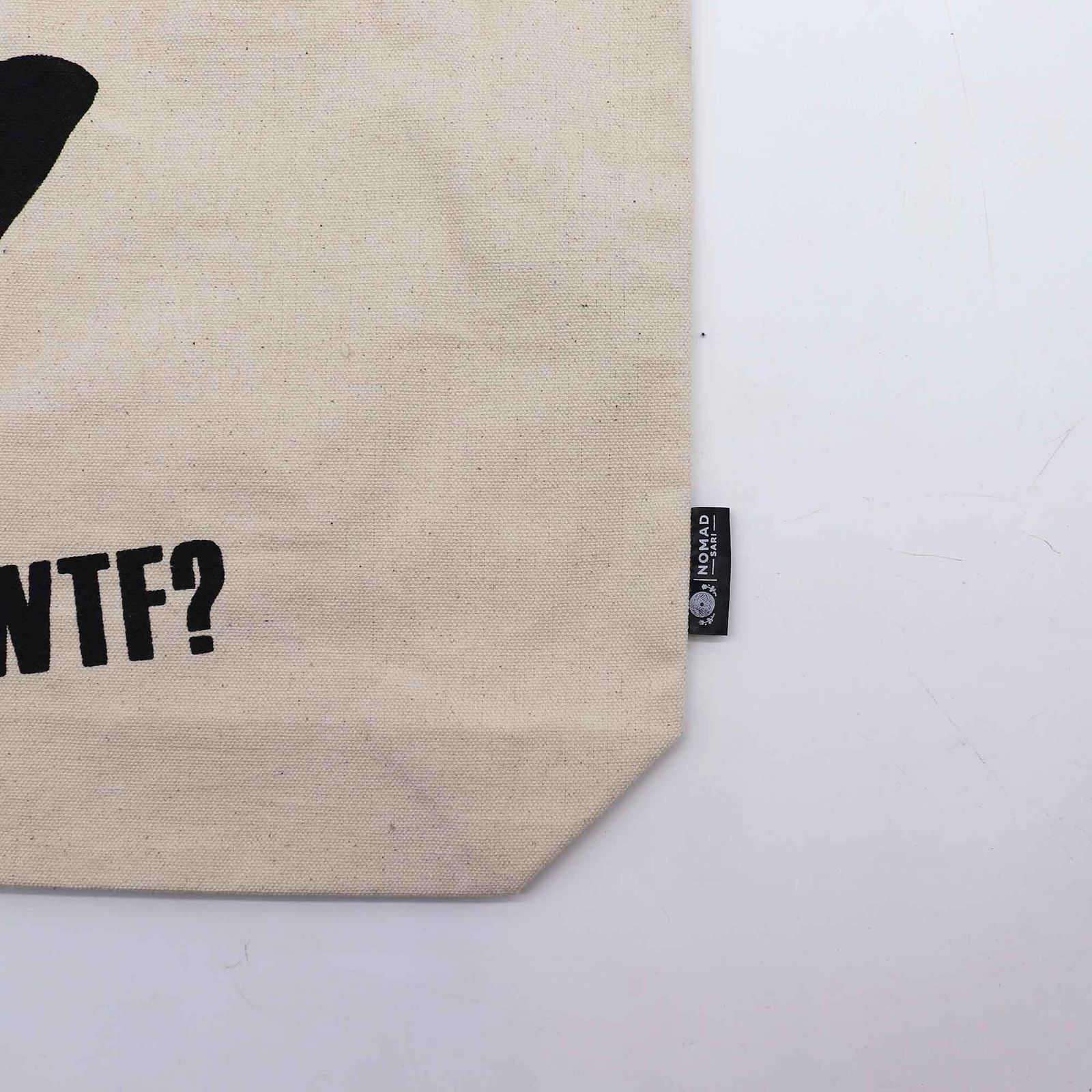 Bolso Básico Icónico - Gato negro - Natural 10 oz (36 x 43 x 10 cm) - Imagen 3