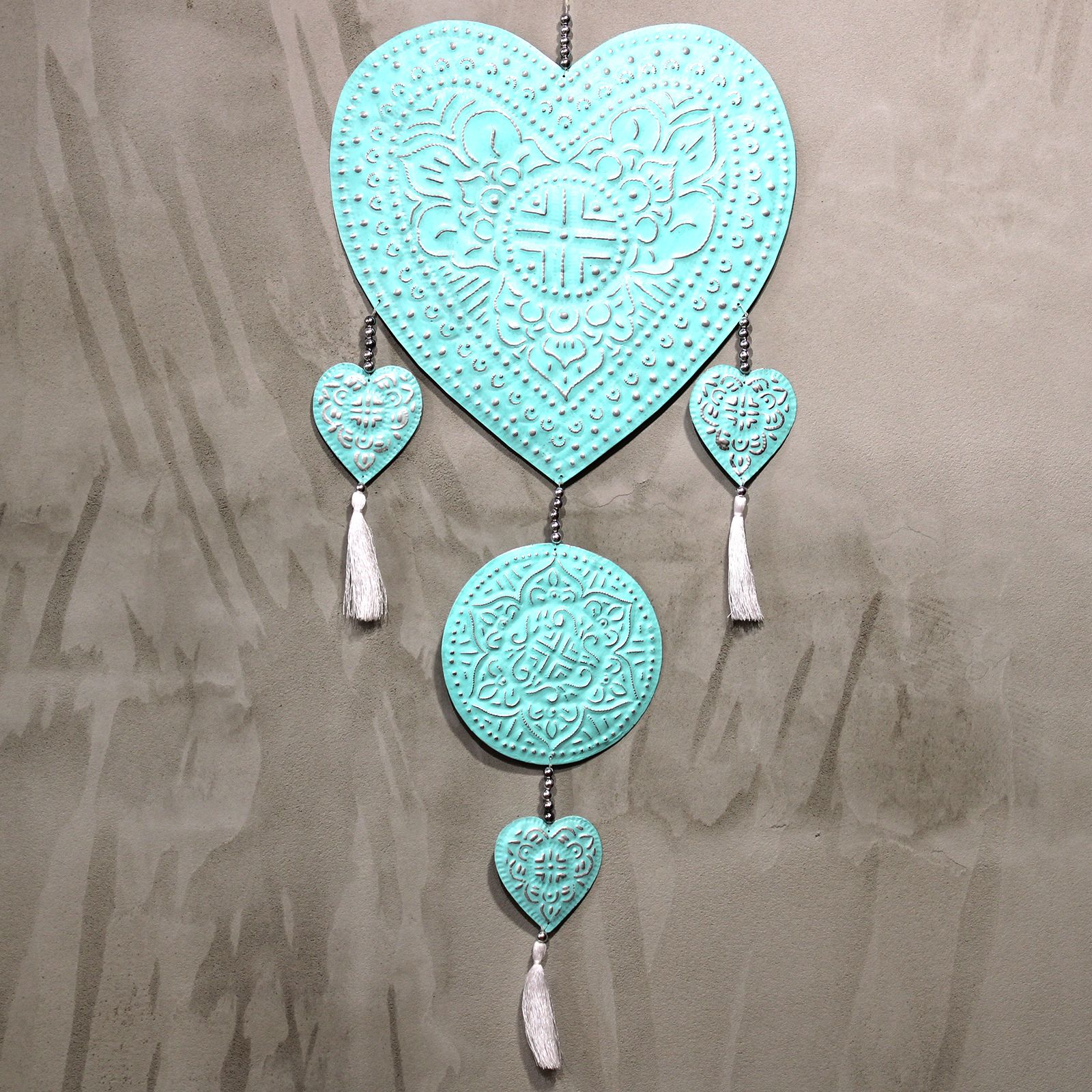 Móvil de aluminio - Corazones - Imagen 6