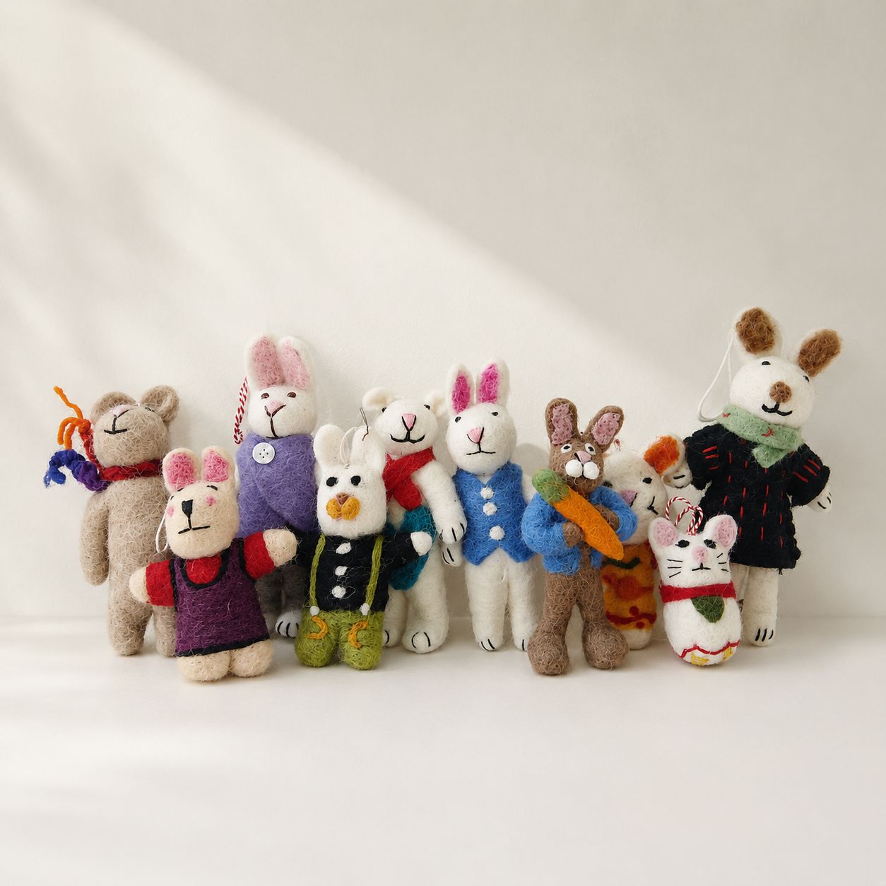Colgantes de fieltro para bolso - Selección mixta (Mini Lindos) - Imagen 2