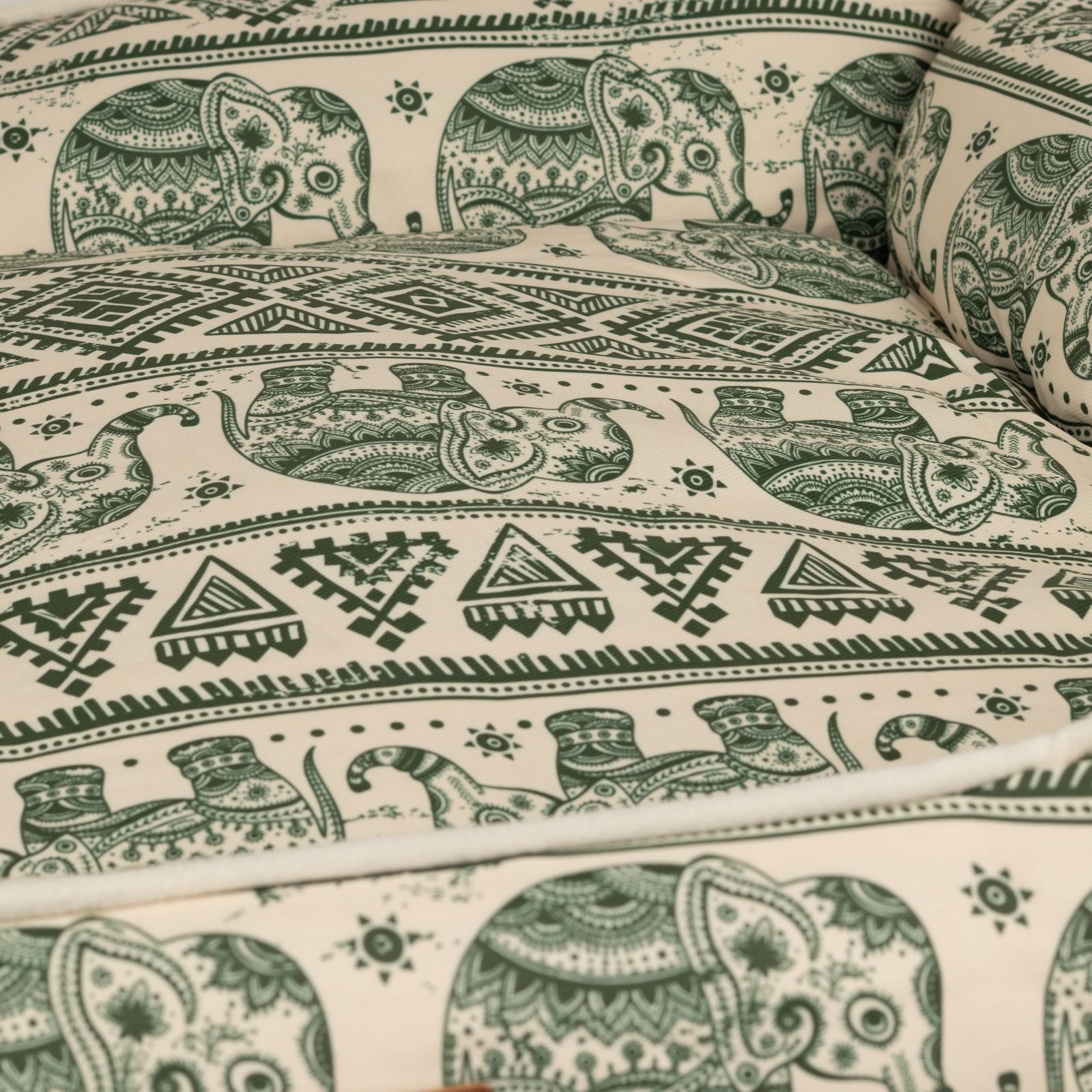 Paw Bed - Lucky Elephant - Verde - 60x50x14cm - Imagen 6