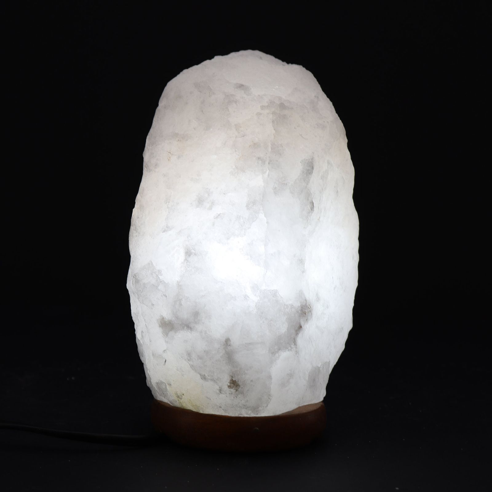 Lámpara de Sal del Himalaya de Cristal de Roca - & Base apx 3-5kg - Imagen 5