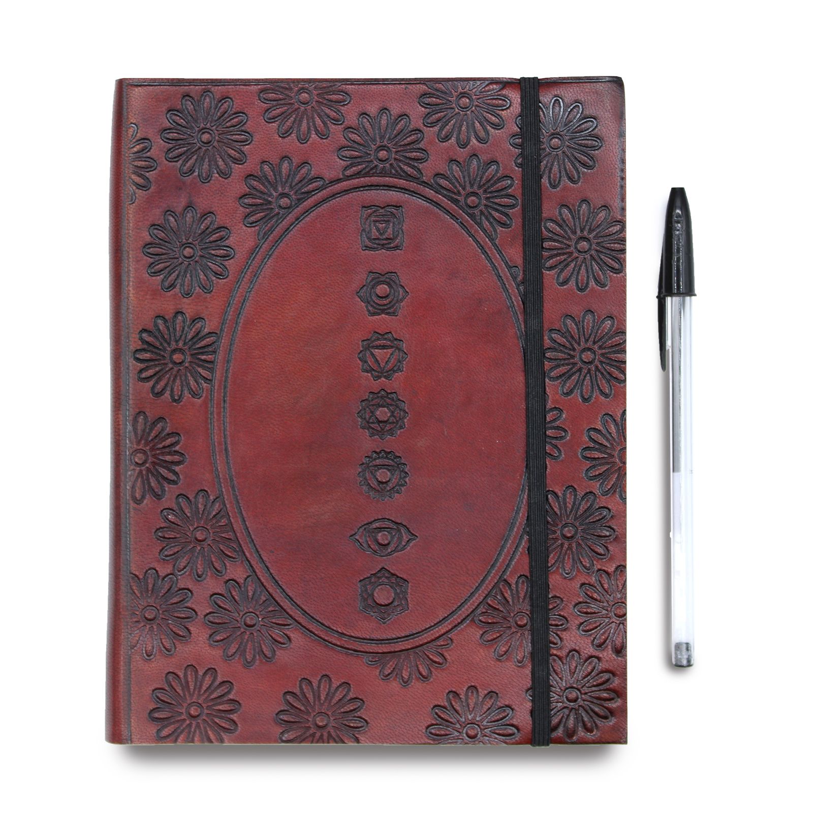 Cuaderno mediano con elástico - Mandala tibetano - Imagen 3
