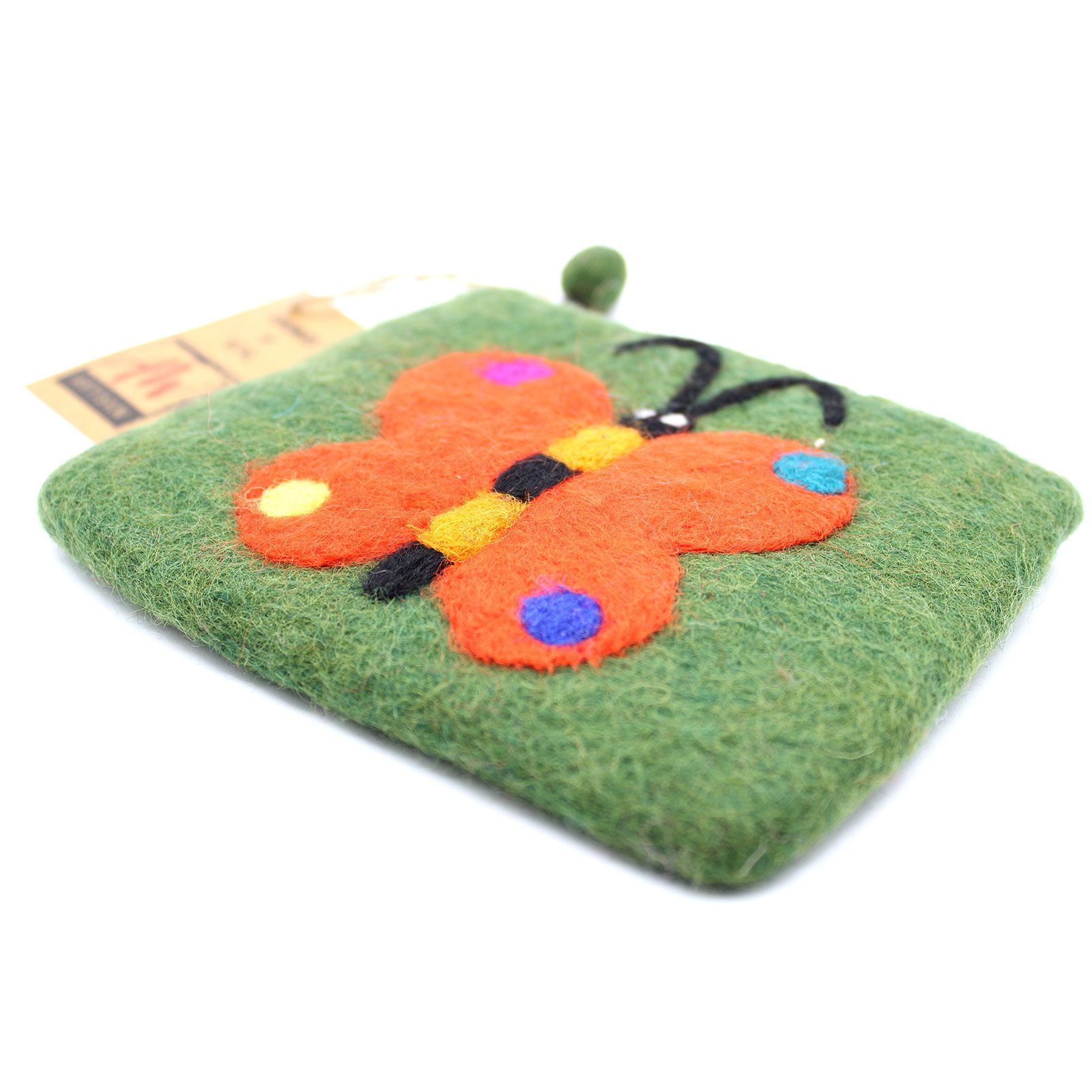 Estuche de Fieltro Natural (surt) - Mariposa Grande - Imagen 4