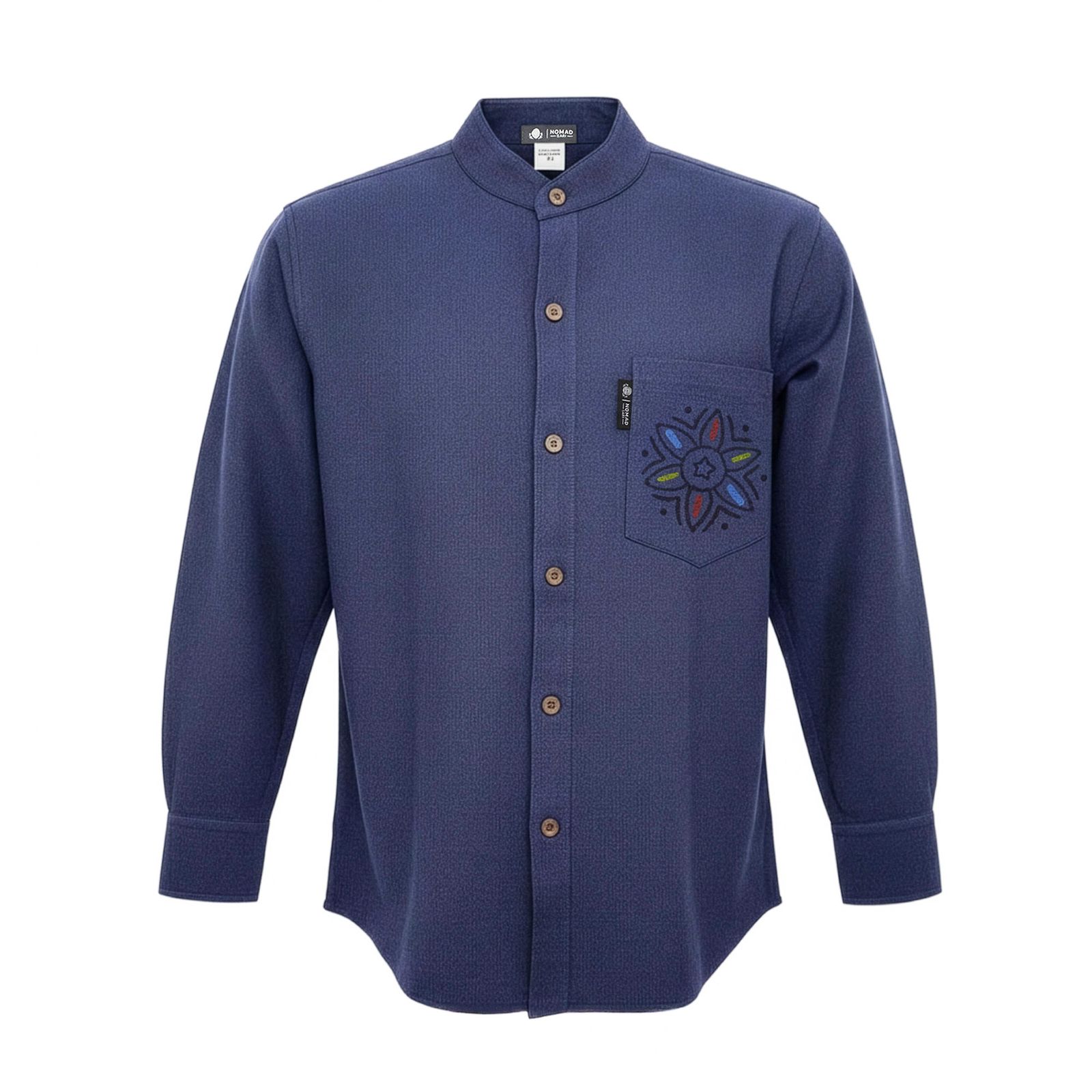 Nomad Sari Kathmandu Camisa - Índigo - Mediano