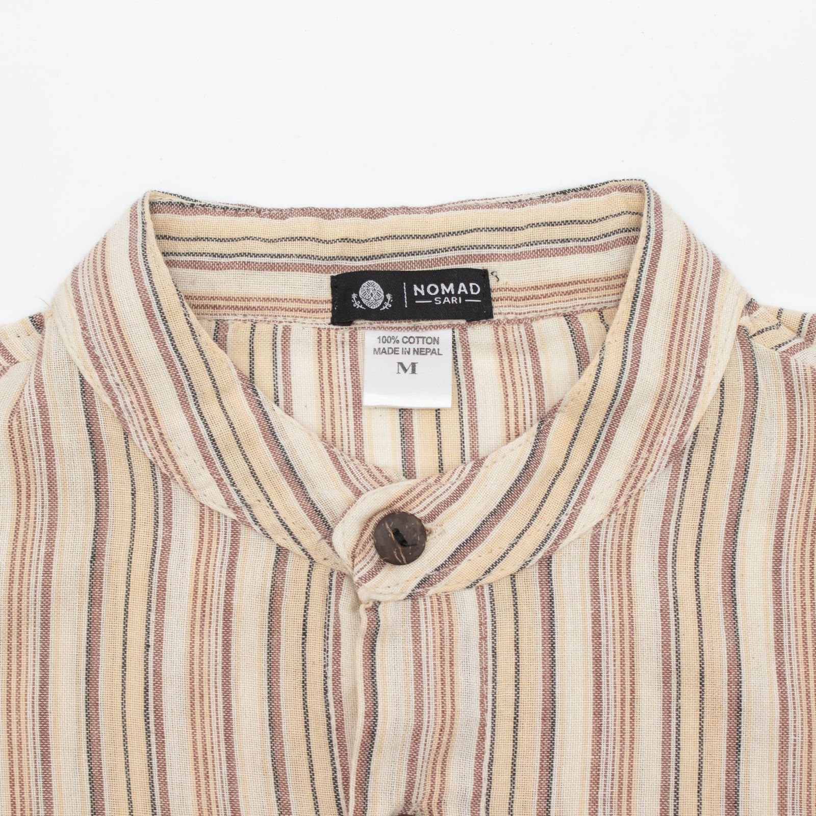 Nomad Sari Camisa de abuelo - Marrón beige - Mediano - Imagen 6