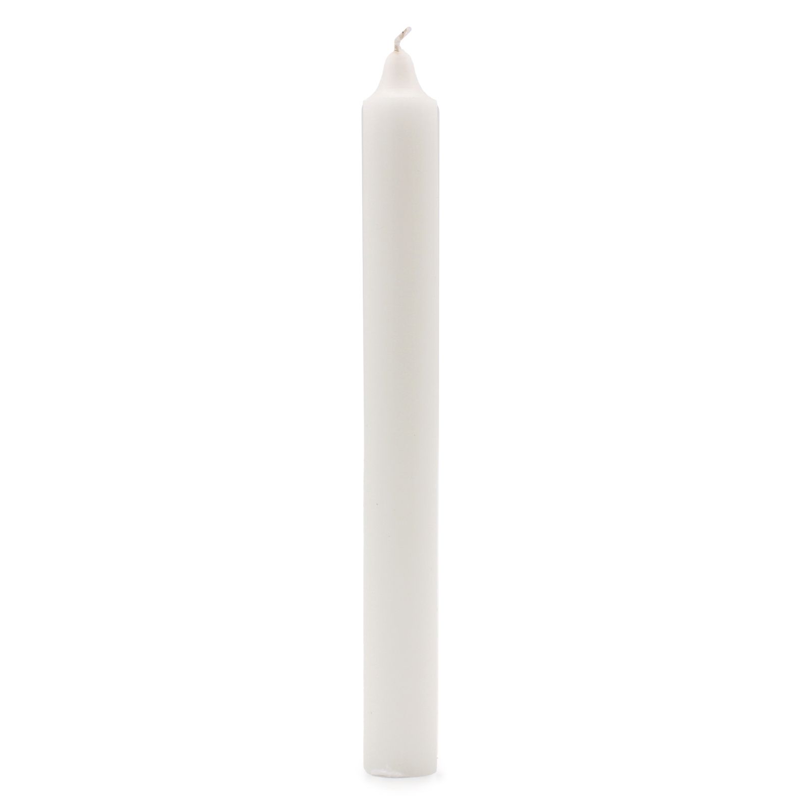 Velas a Granel de Color Sólido - Blanco Rústico - Paquete de 10 - Imagen 3